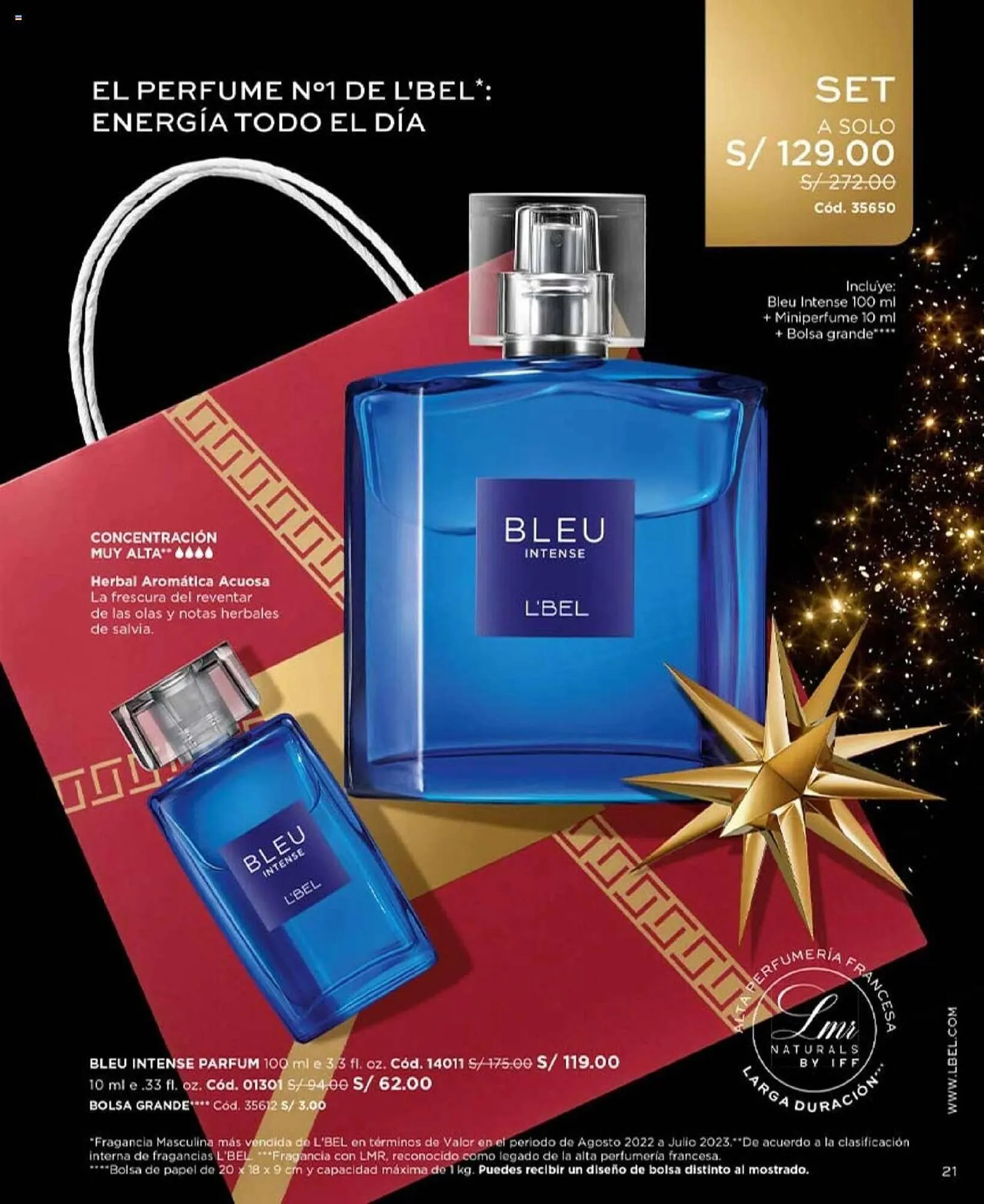 Catalogo de Catálogo L'Bel 17 de noviembre al 3 de diciembre 2024 - Pag 21