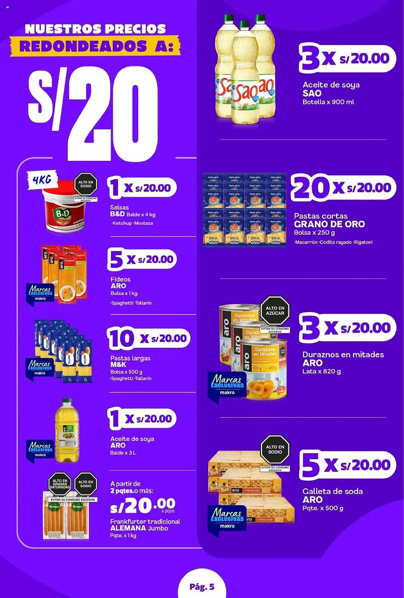 Catalogo de Catálogo Makro 10 de abril al 24 de abril 2025 - Pag 5