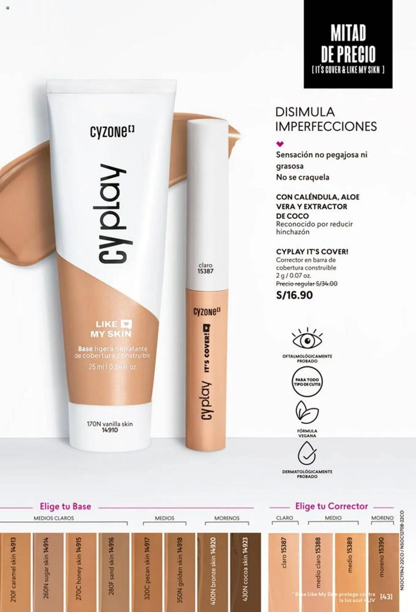 Catalogo de Catálogo Cyzone 31 de julio al 19 de agosto 2023 - Pag 43