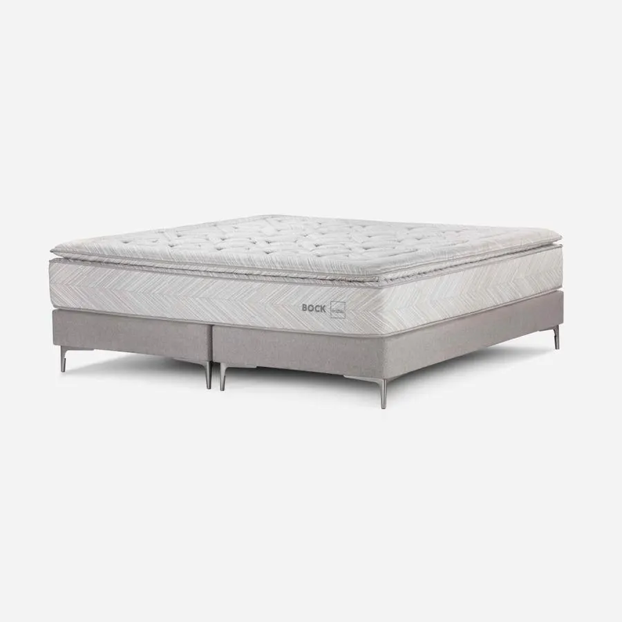 Cama Box Spring Bock Queen 160 x 200 cm