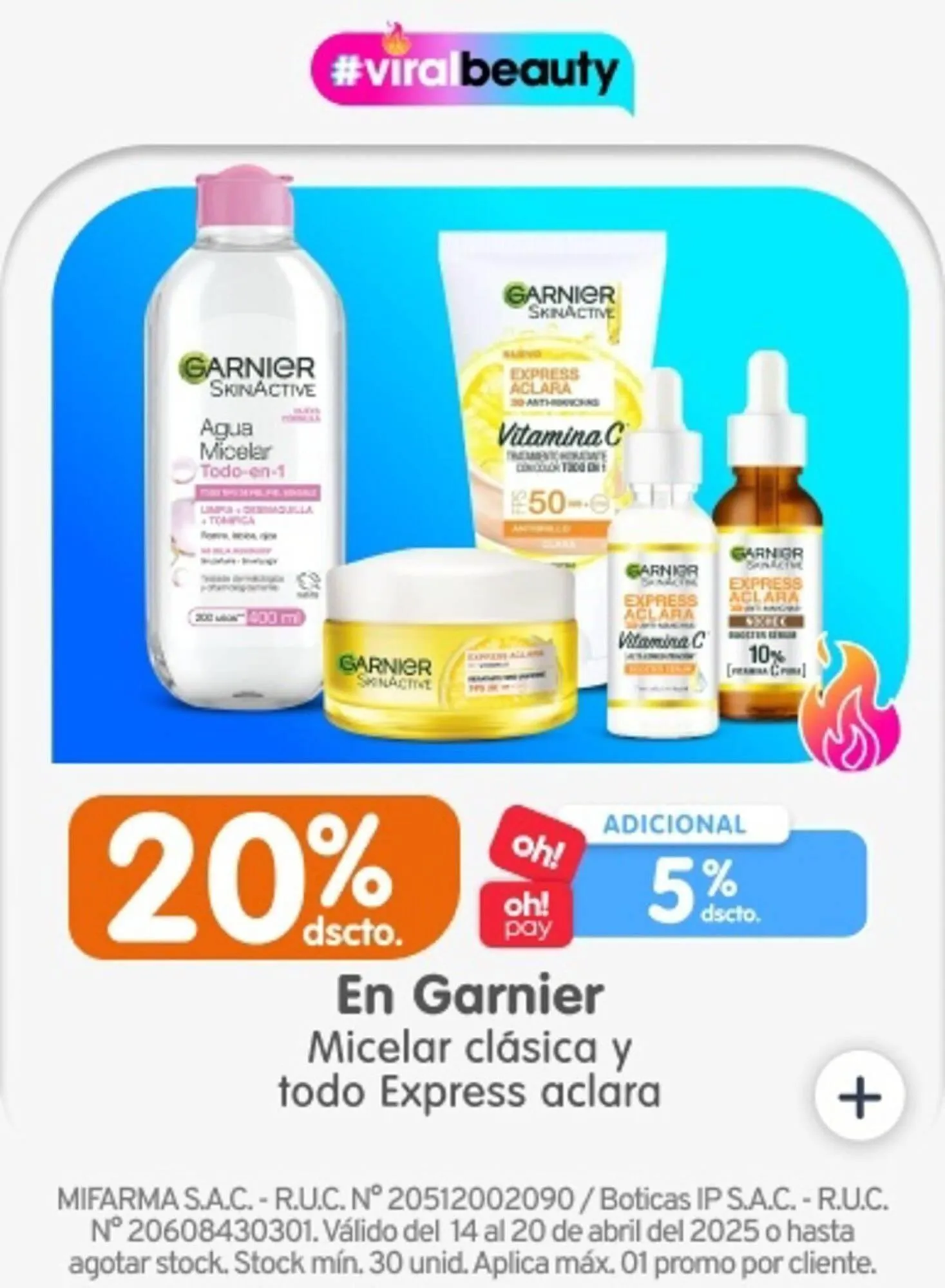 Catalogo de Catálogo Mifarma 15 de abril al 20 de abril 2025 - Pag 1