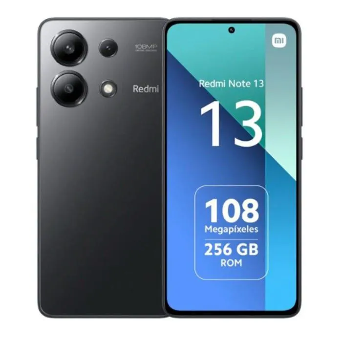 Celular Xiaomi Redmi Note 13 256GB 8GB 108MP 8MP Negro