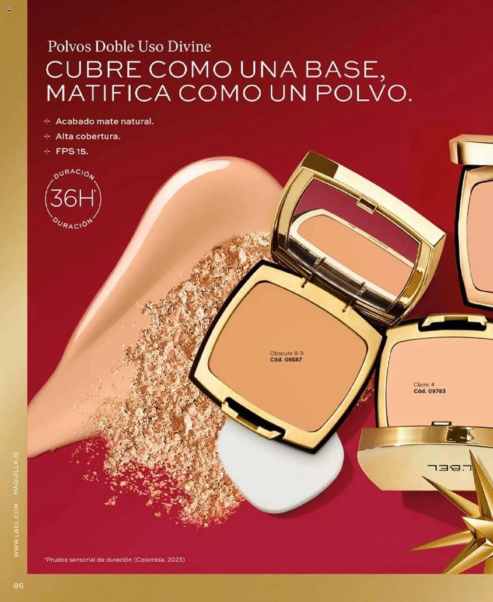 Catalogo de Catálogo L'Bel 17 de noviembre al 3 de diciembre 2024 - Pag 86