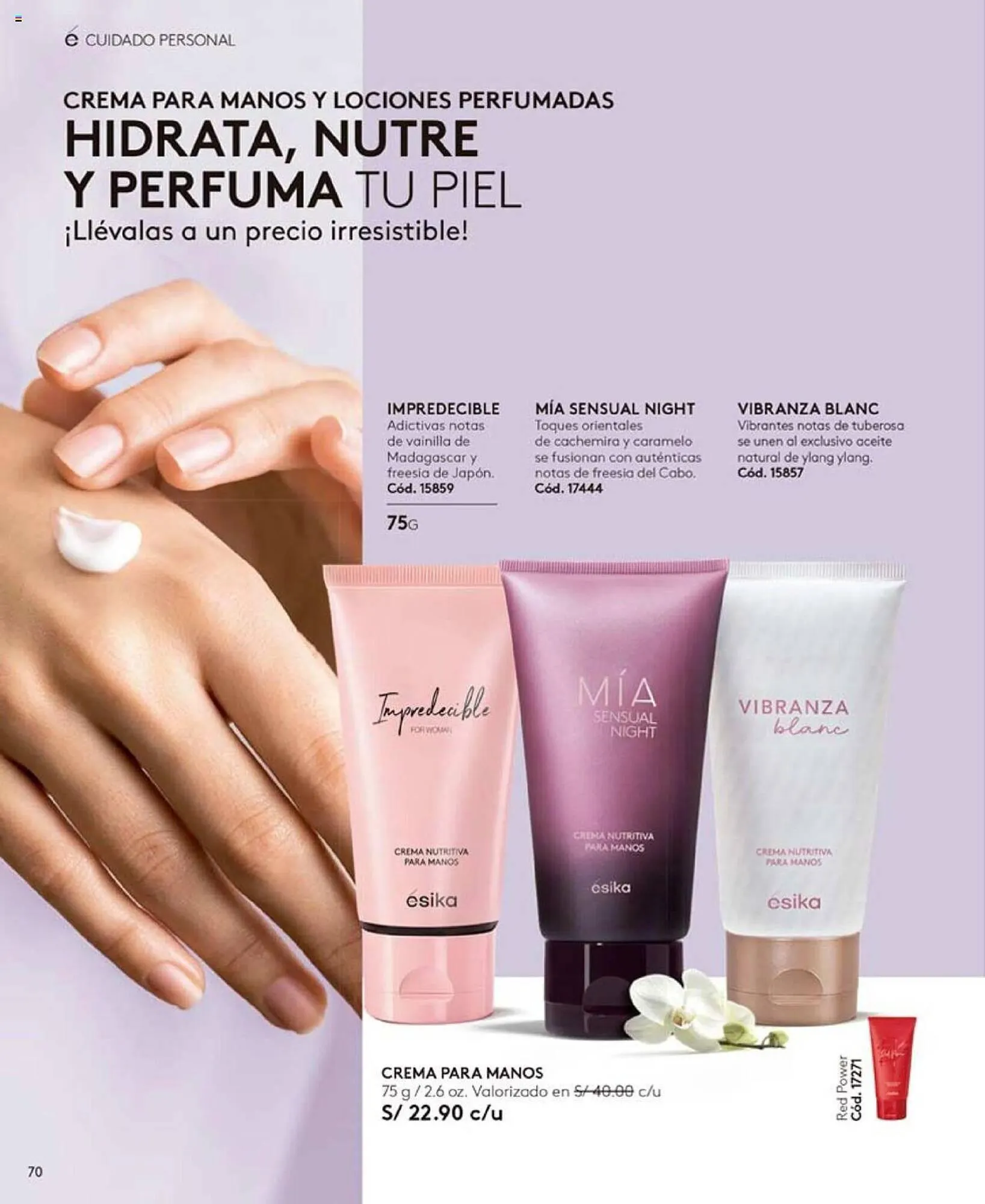 Catalogo de Catálogo Ésika 23 de octubre al 11 de noviembre 2023 - Pag 70