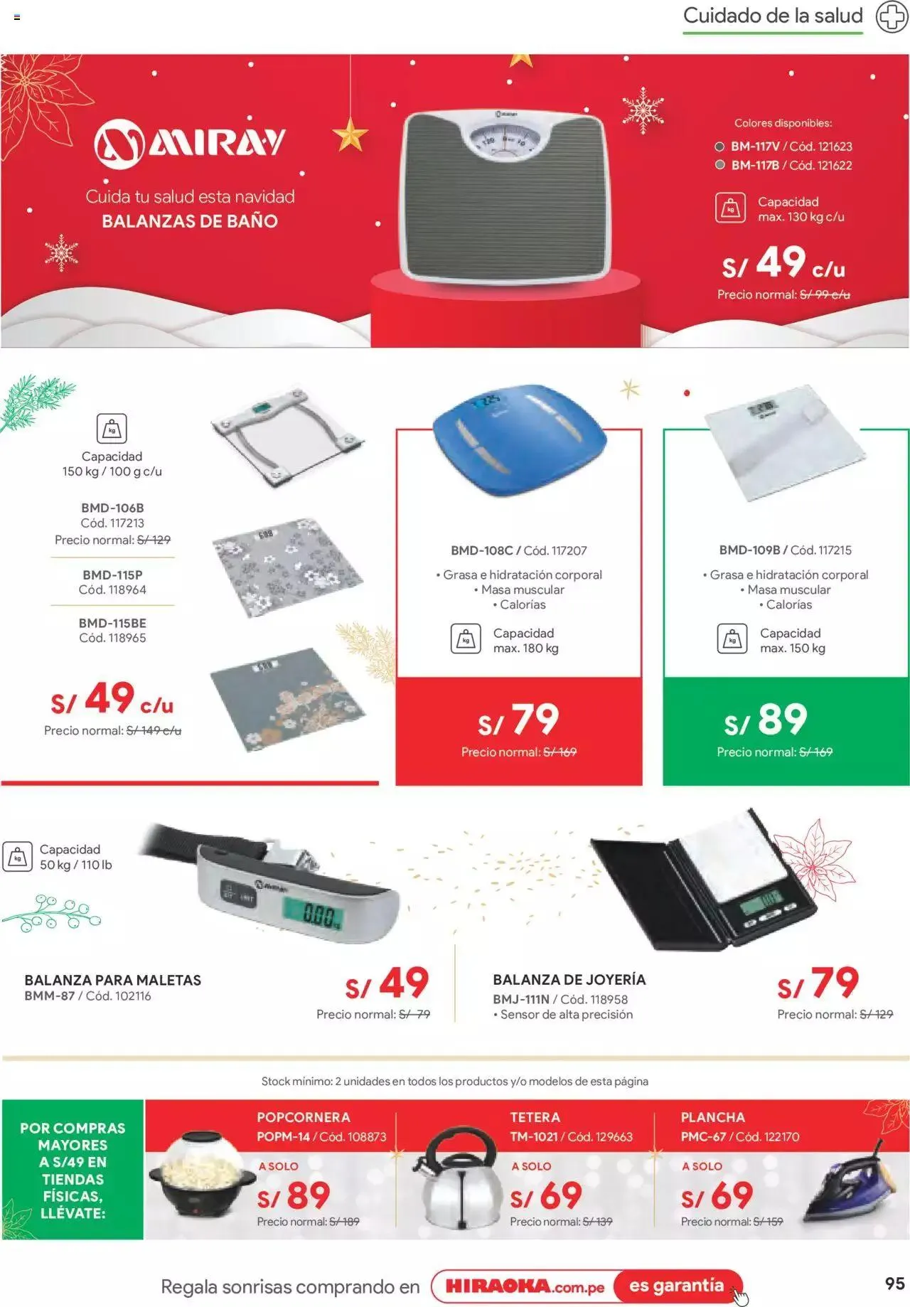 Catalogo de Catálogo Hiraoka 12 de diciembre al 31 de diciembre 2023 - Pag 95