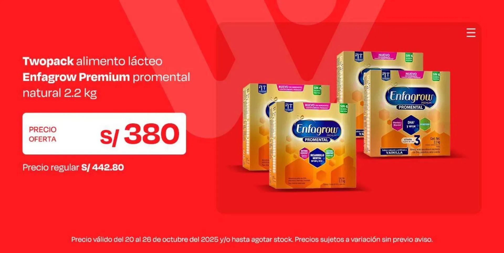 Catalogo de Catálogo Wong 20 de octubre al 3 de noviembre 2025 - Pag 12