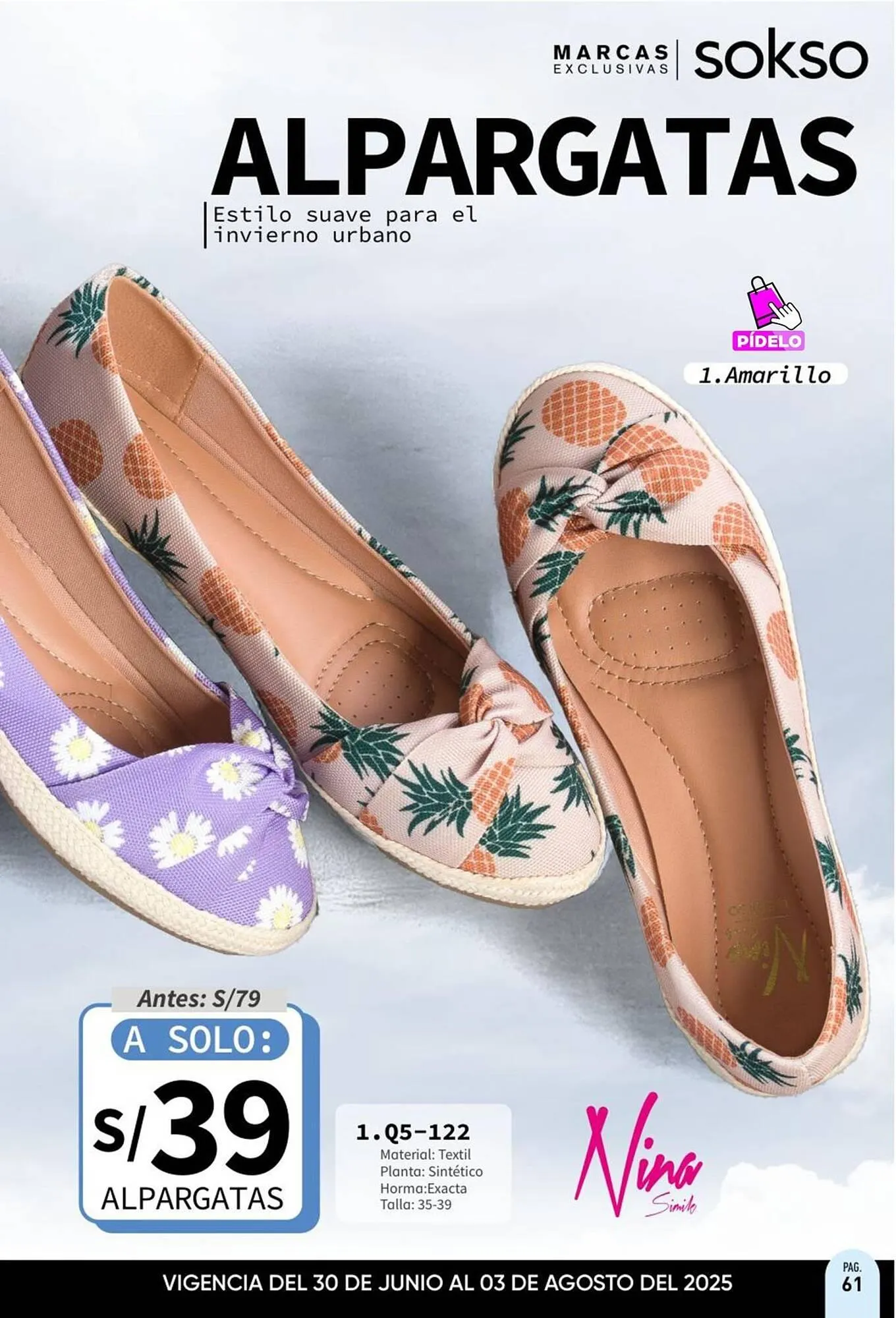 Catalogo de Catálogo Sokso 27 de junio al 1 de setiembre 2025 - Pag 61