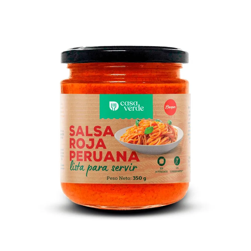Salsa roja Casa verde 350 g