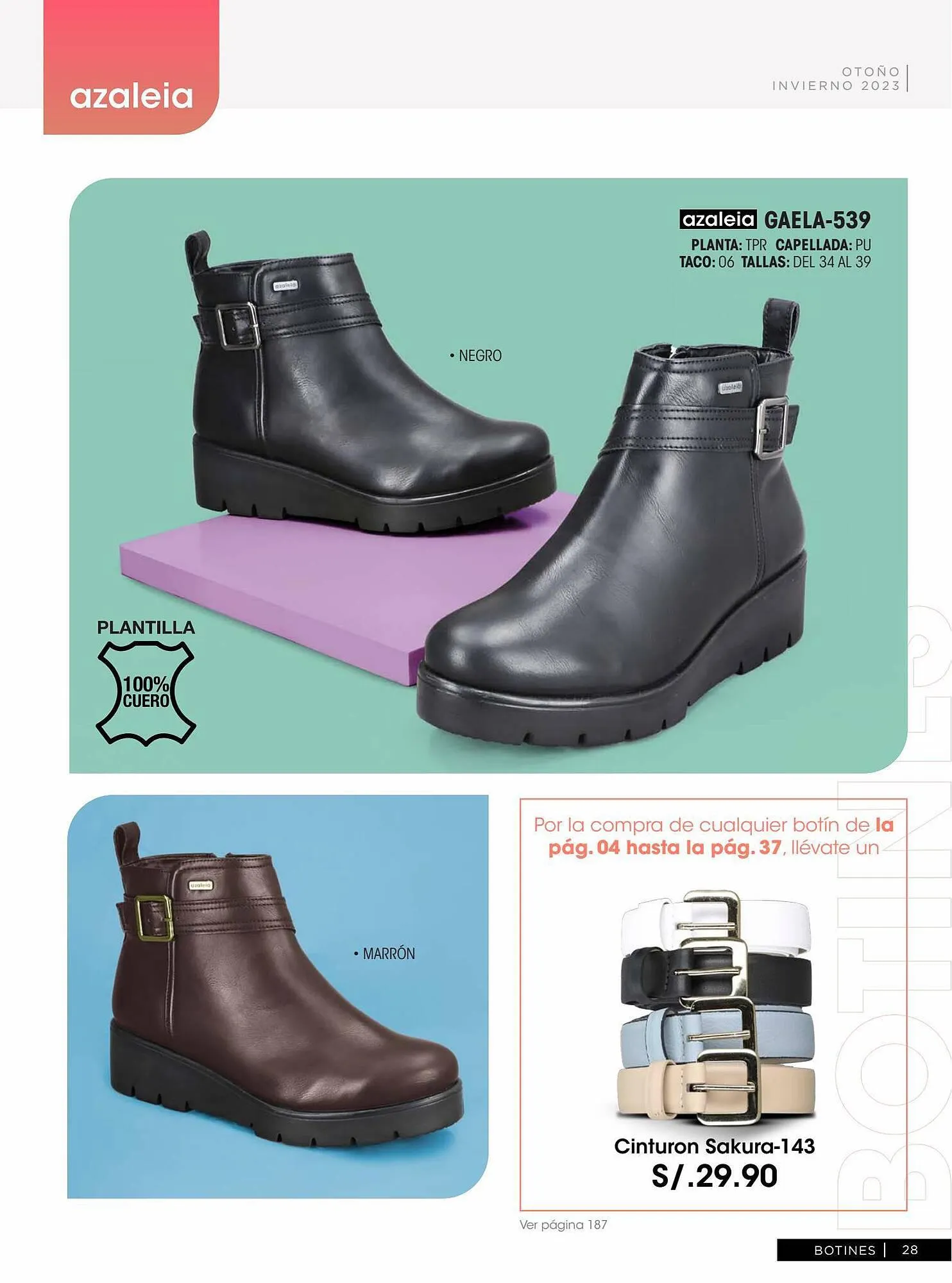 Catalogo de Catálogo Azaleia 1 de junio al 31 de octubre 2023 - Pag 28