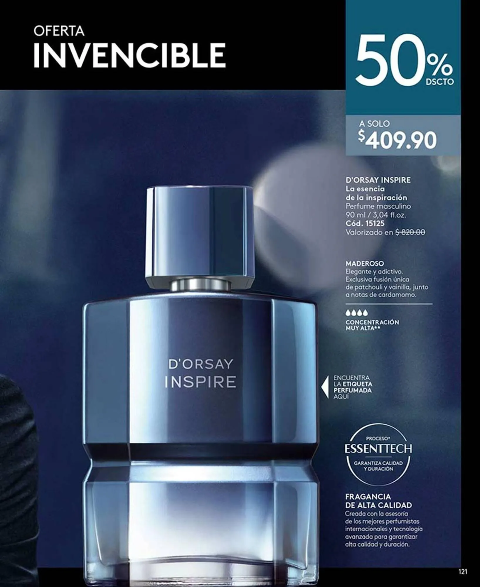 Catalogo de Catálogo Ésika 23 de julio al 30 de setiembre 2025 - Pag 121