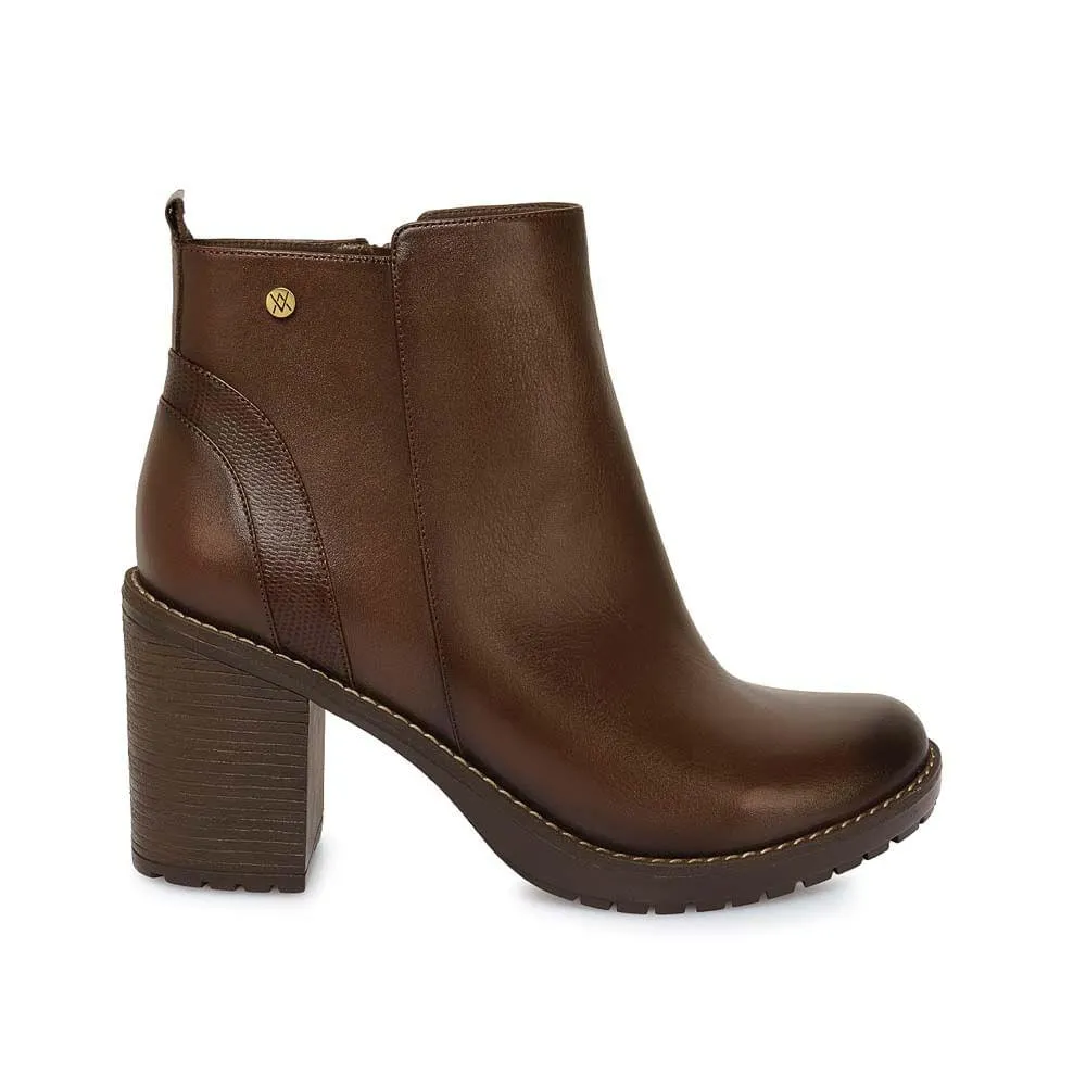 Botín Casual LINDA-2513 Africano Viale Cuero