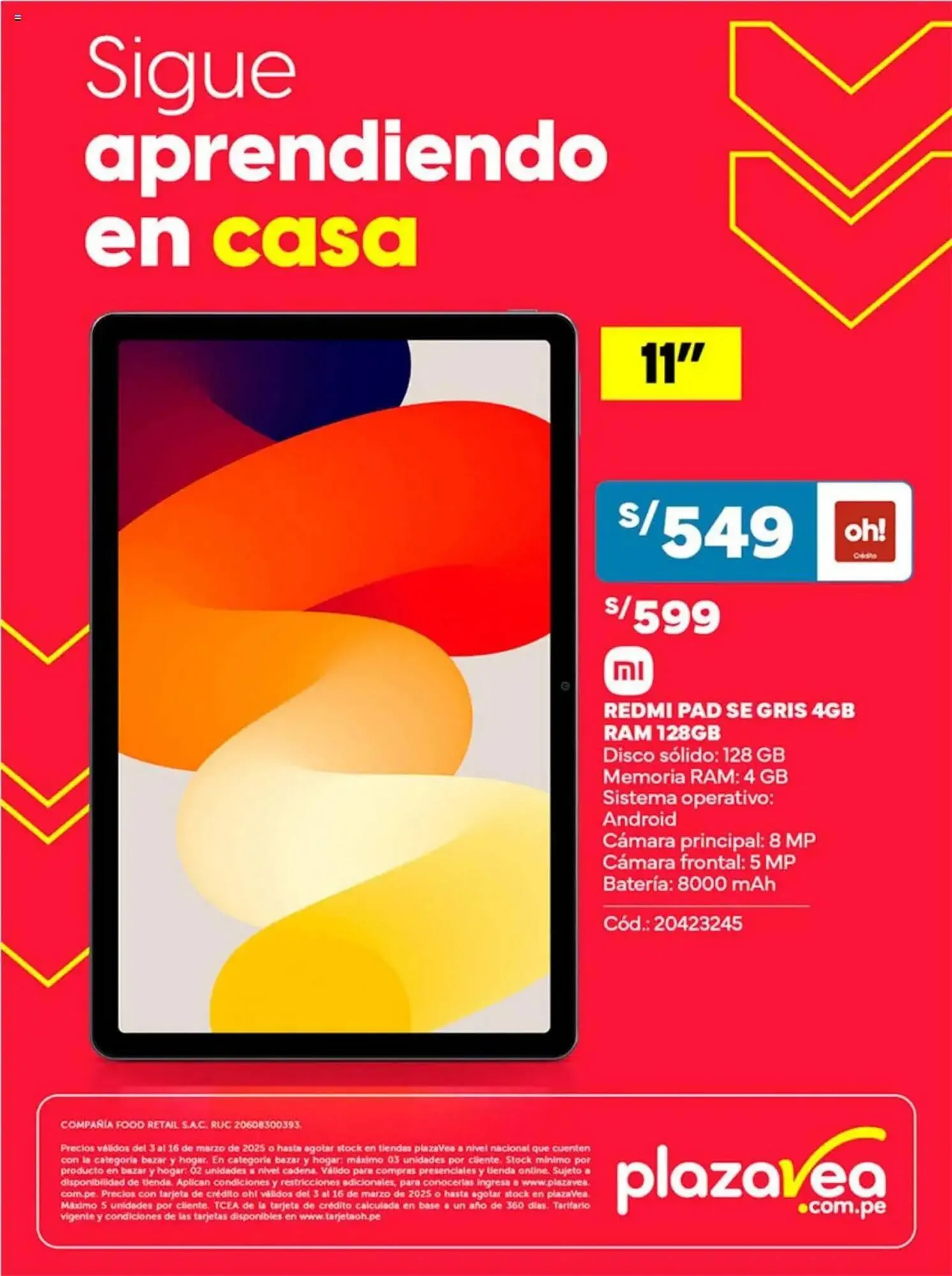 Catalogo de Catálogo Plaza Vea 3 de marzo al 16 de marzo 2025 - Pag 8