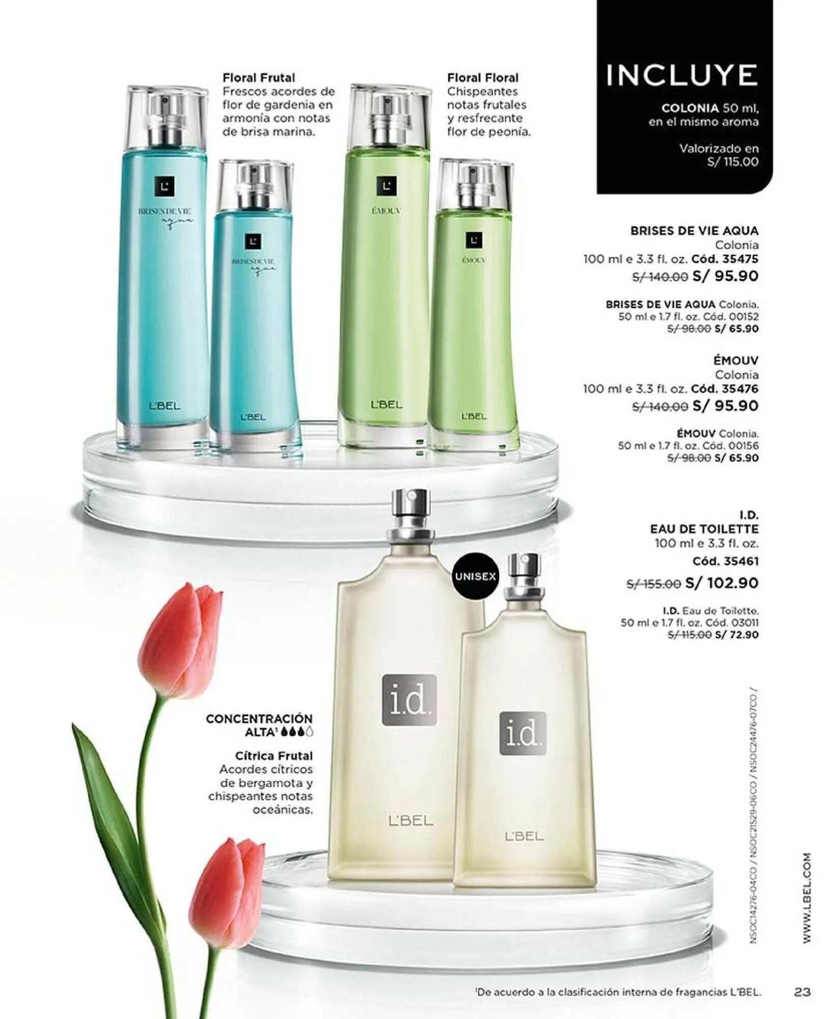 Catalogo de Catálogo L'Bel 15 de abril al 15 de mayo 2025 - Pag 23