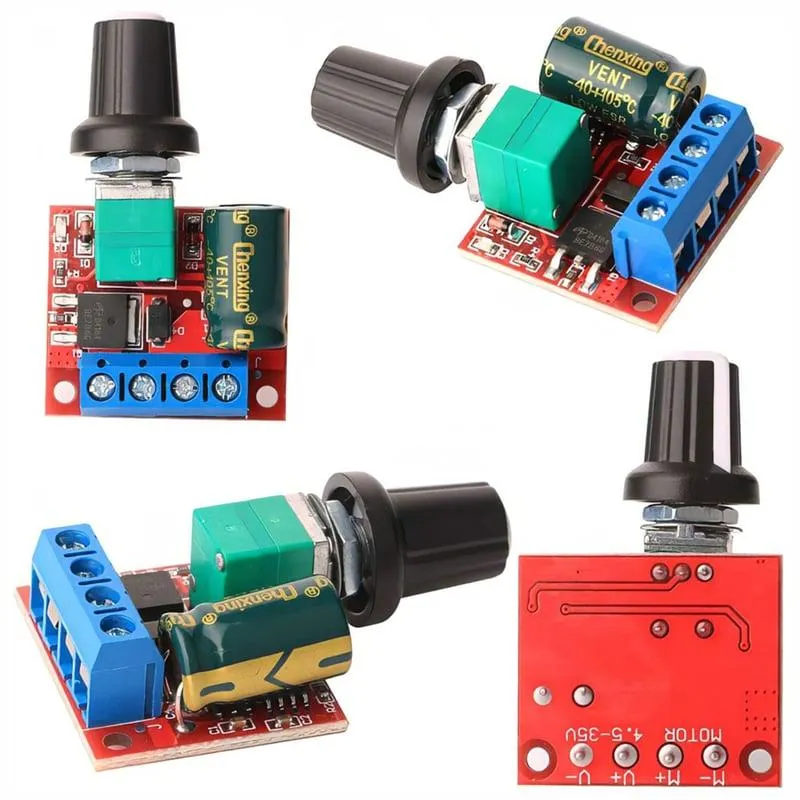 Módulo Controlador Regulador Velocidad Voltaje 4.5 - 35v Motor otros