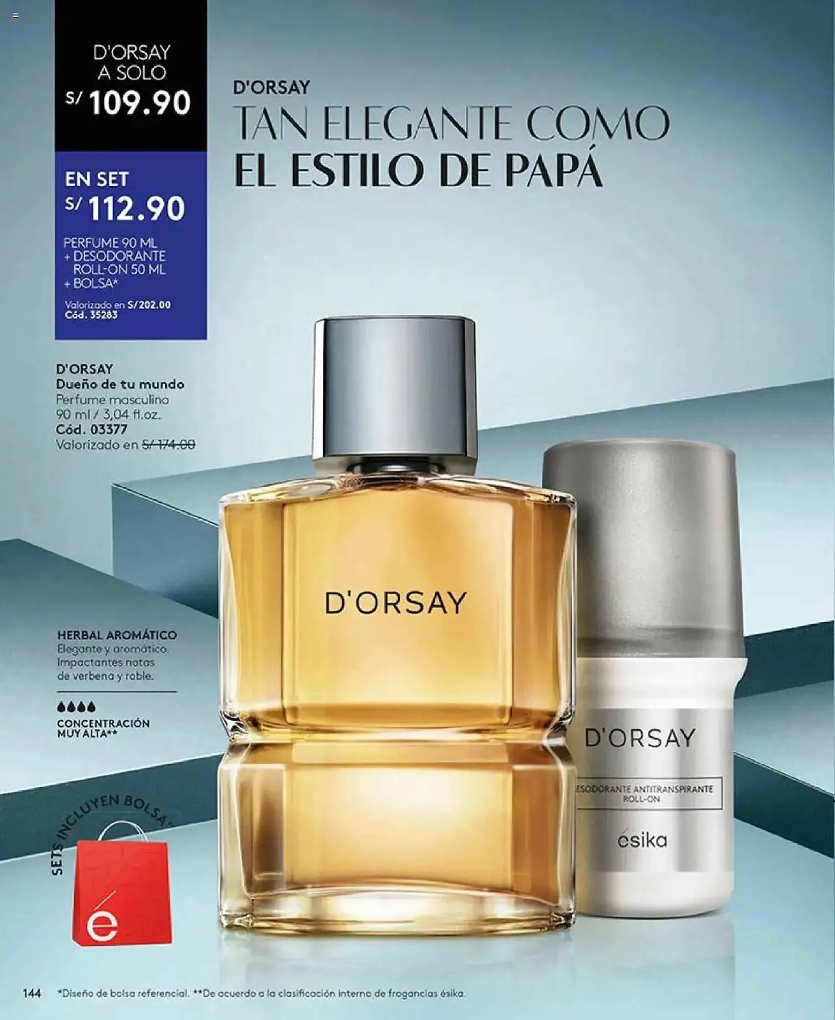 Catalogo de Catálogo Ésika 22 de abril al 31 de mayo 2025 - Pag 144