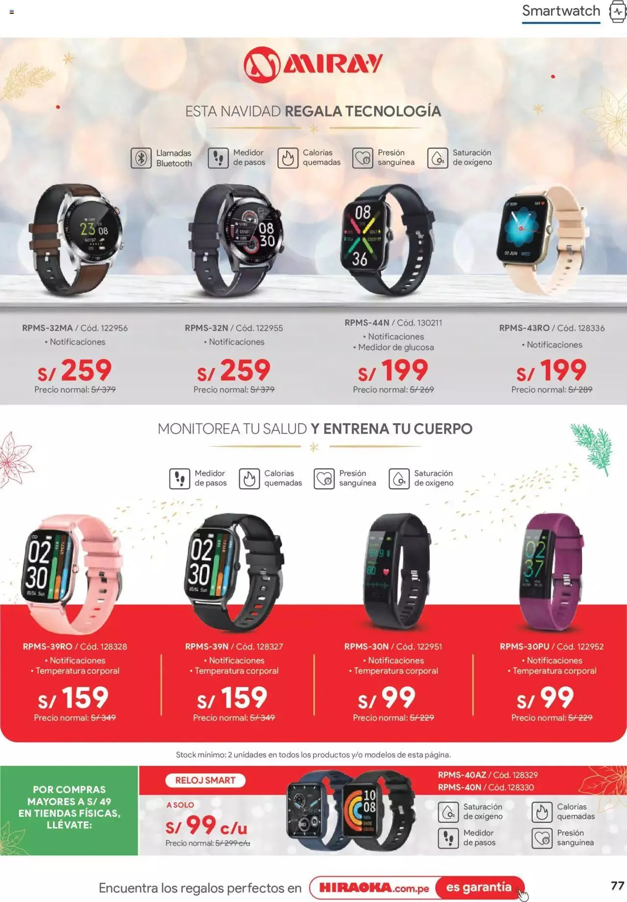 Catalogo de Catálogo Hiraoka 12 de diciembre al 31 de diciembre 2023 - Pag 77