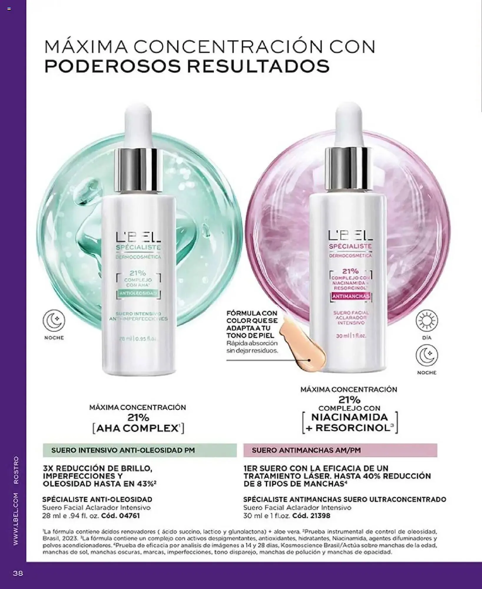 Catalogo de Catálogo L'Bel 25 de setiembre al 30 de noviembre 2025 - Pag 38