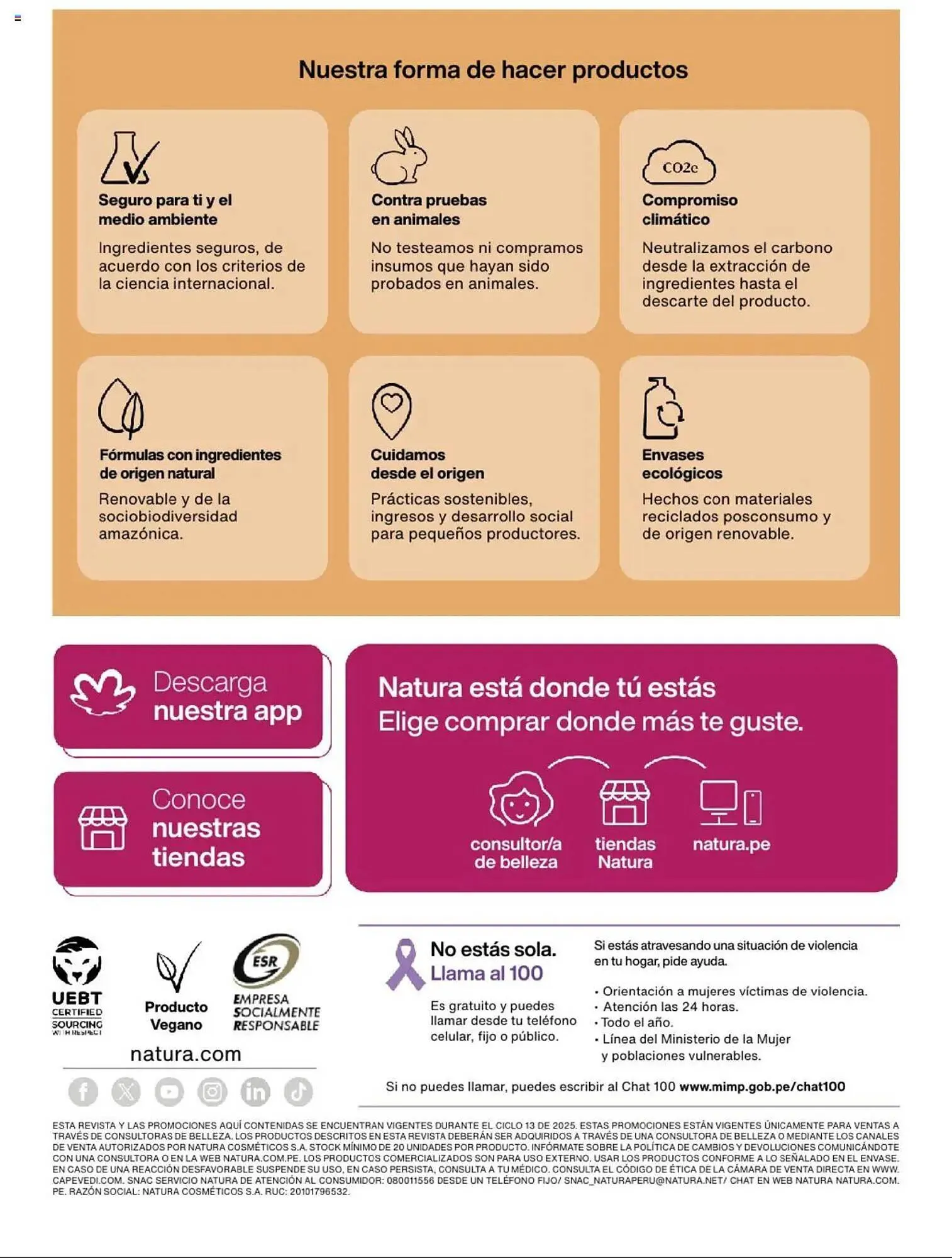Catalogo de Catálogo Natura 22 de julio al 20 de setiembre 2025 - Pag 149