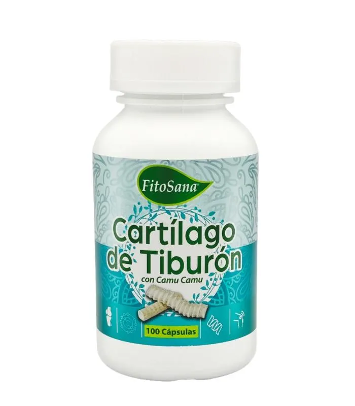 Cartílago de Tiburón + Camu Camu - 100 Cápsulas