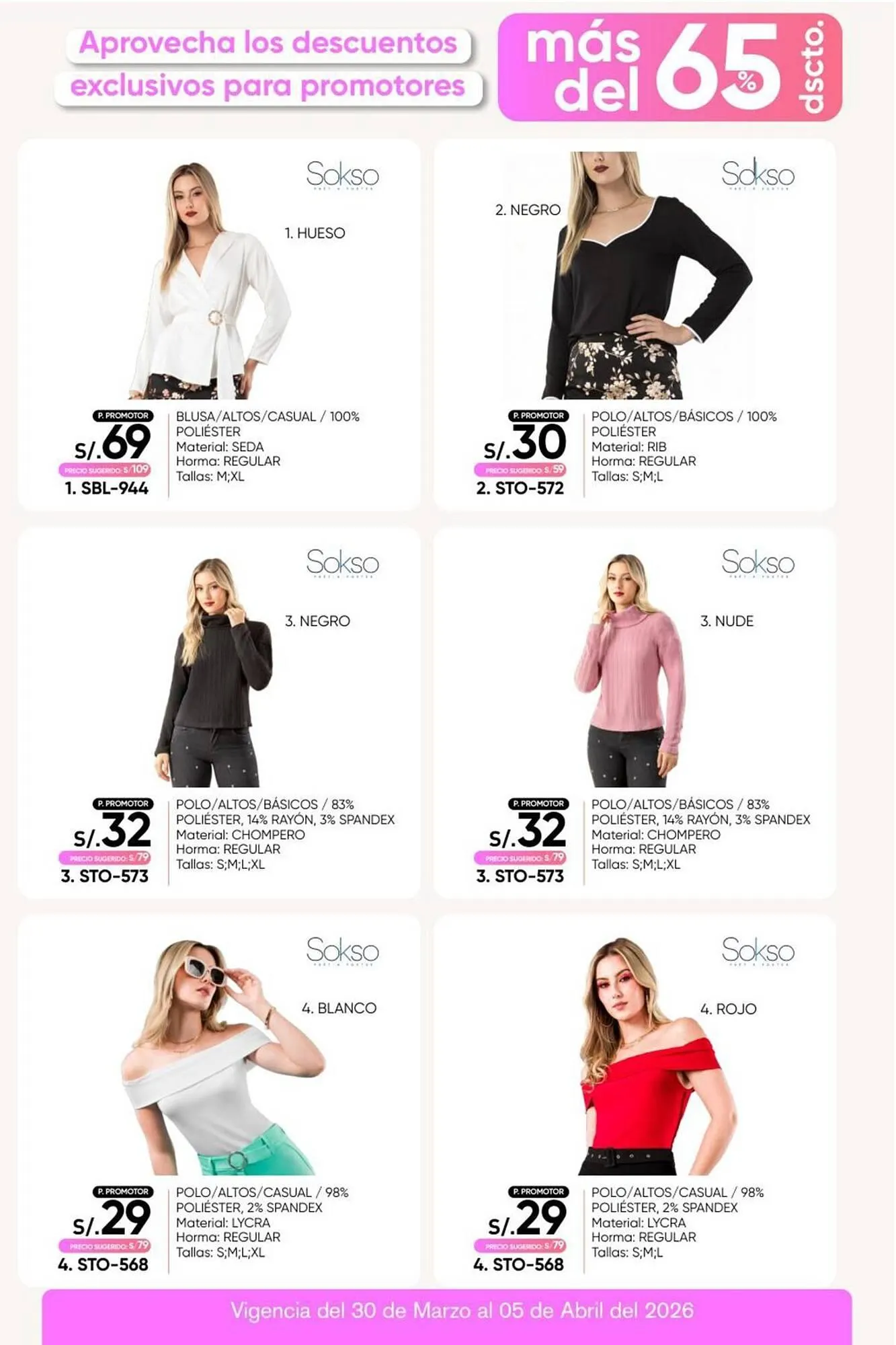 Catalogo de Catálogo Sokso 30 de marzo al 5 de abril 2026 - Pag 14