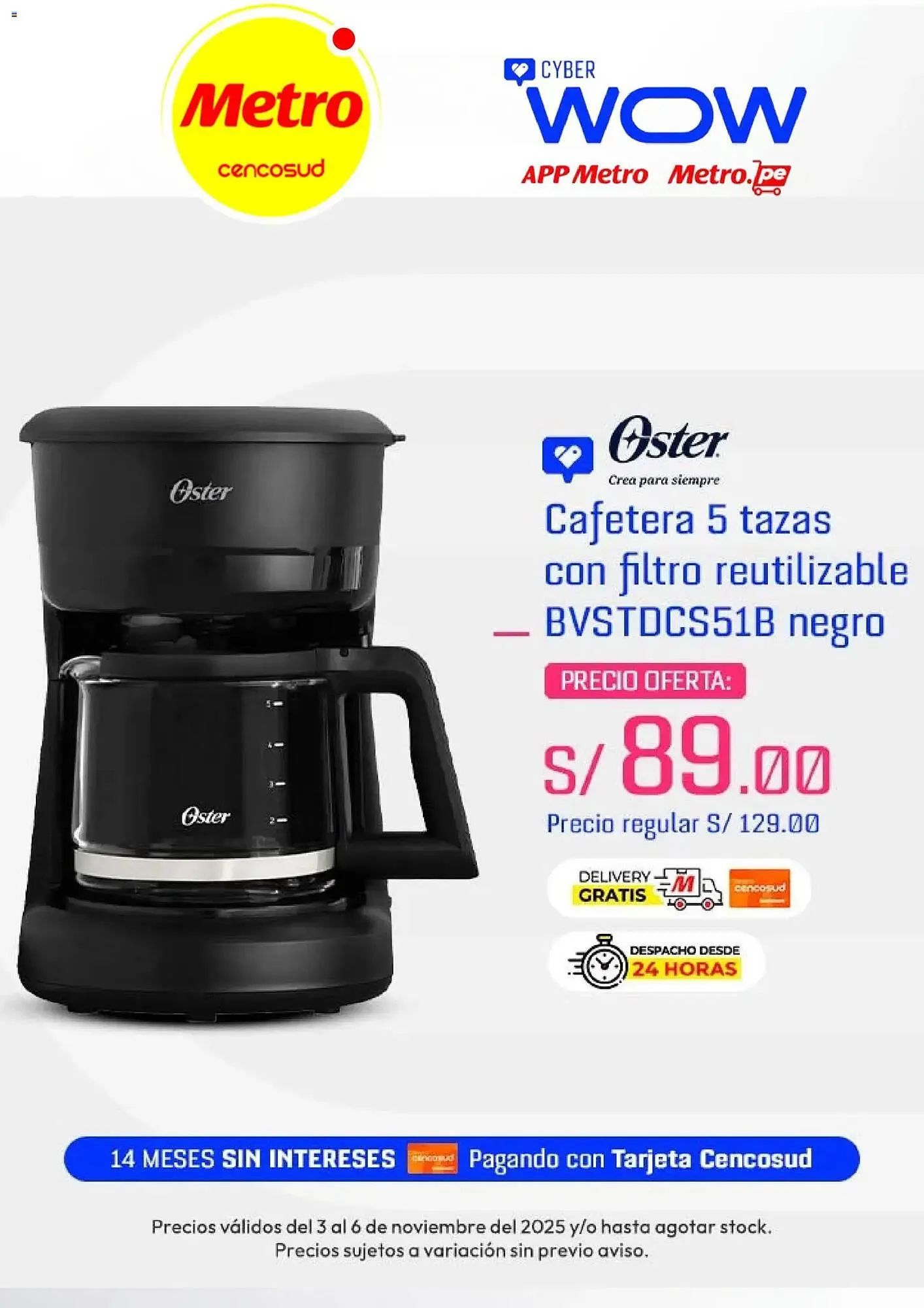 Catalogo de Catálogo Metro 3 de noviembre al 6 de noviembre 2025 - Pag 13