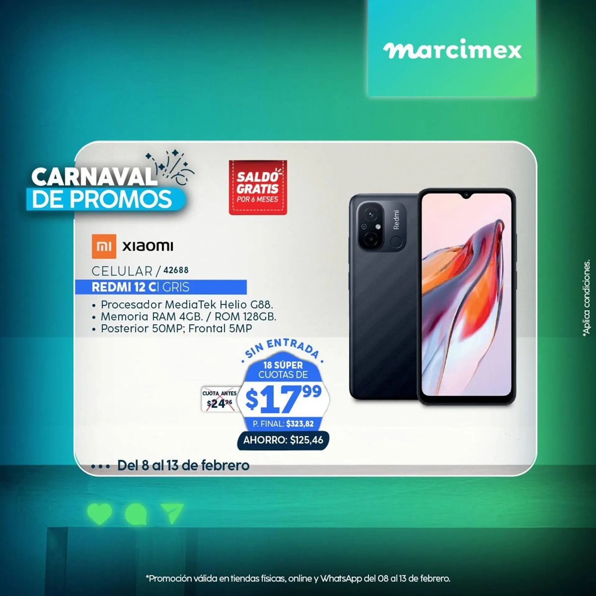 Catalogo de Catálogo Marcimex 8 de febrero al 13 de febrero 2024 - Pag 18