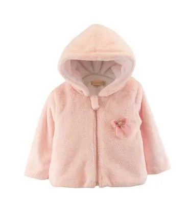 Casaca con Capucha de Peluche | Colección Sweet Cat