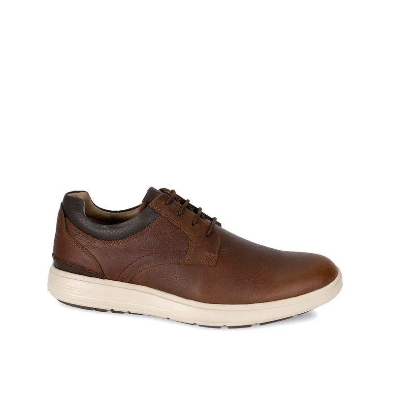 Zapato Derby Casual ANGELO-067 Habano Viale Homme Cuero
