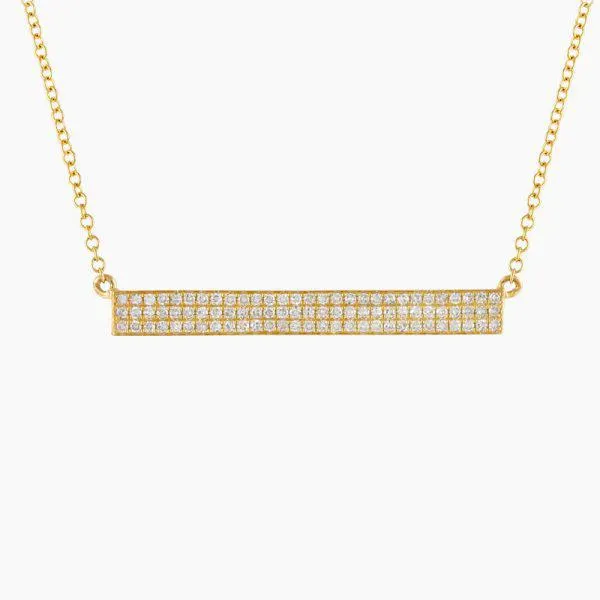 COLLAR LINE CON DIAMANTES