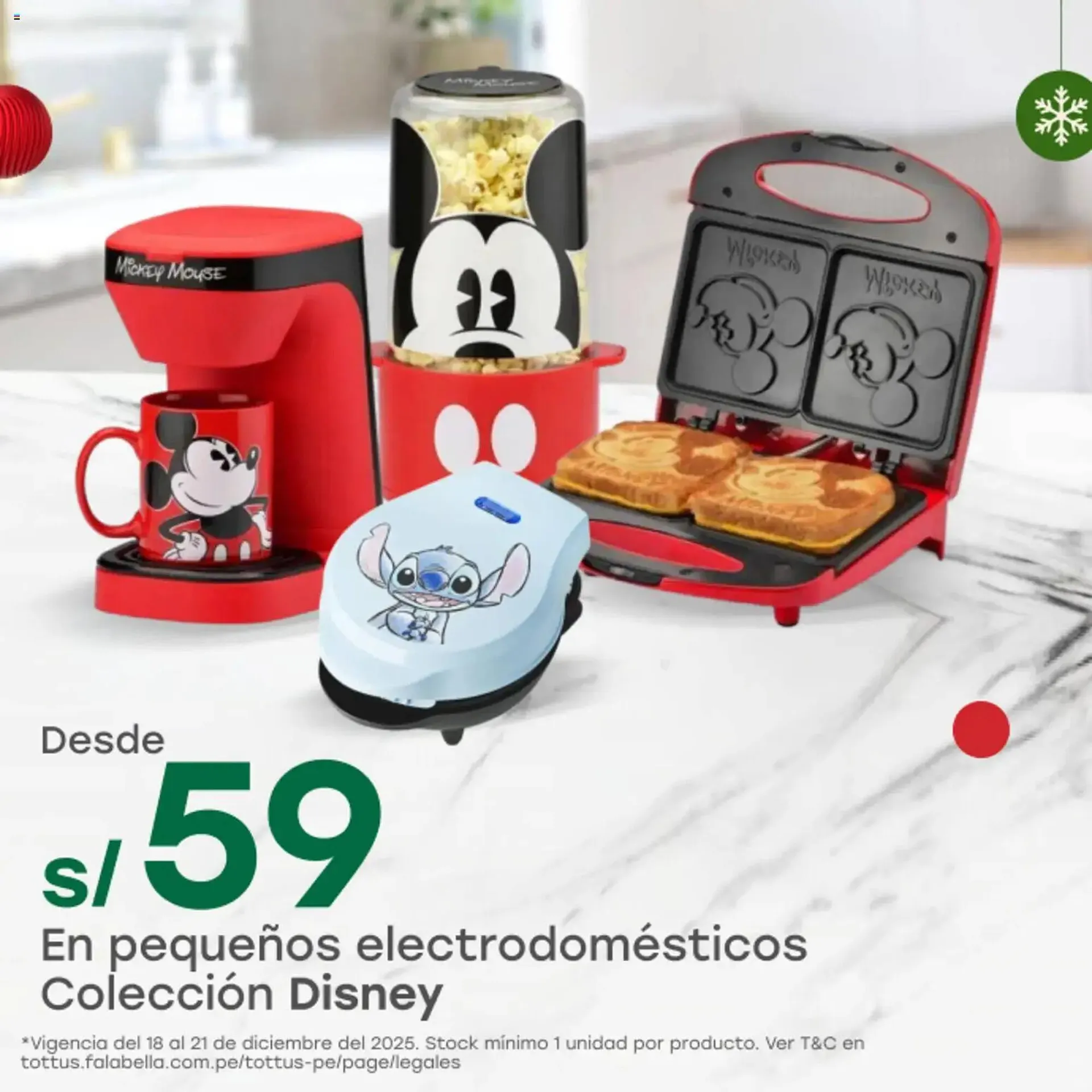 Catalogo de Catálogo Tottus 18 de diciembre al 21 de diciembre 2025 - Pag 1