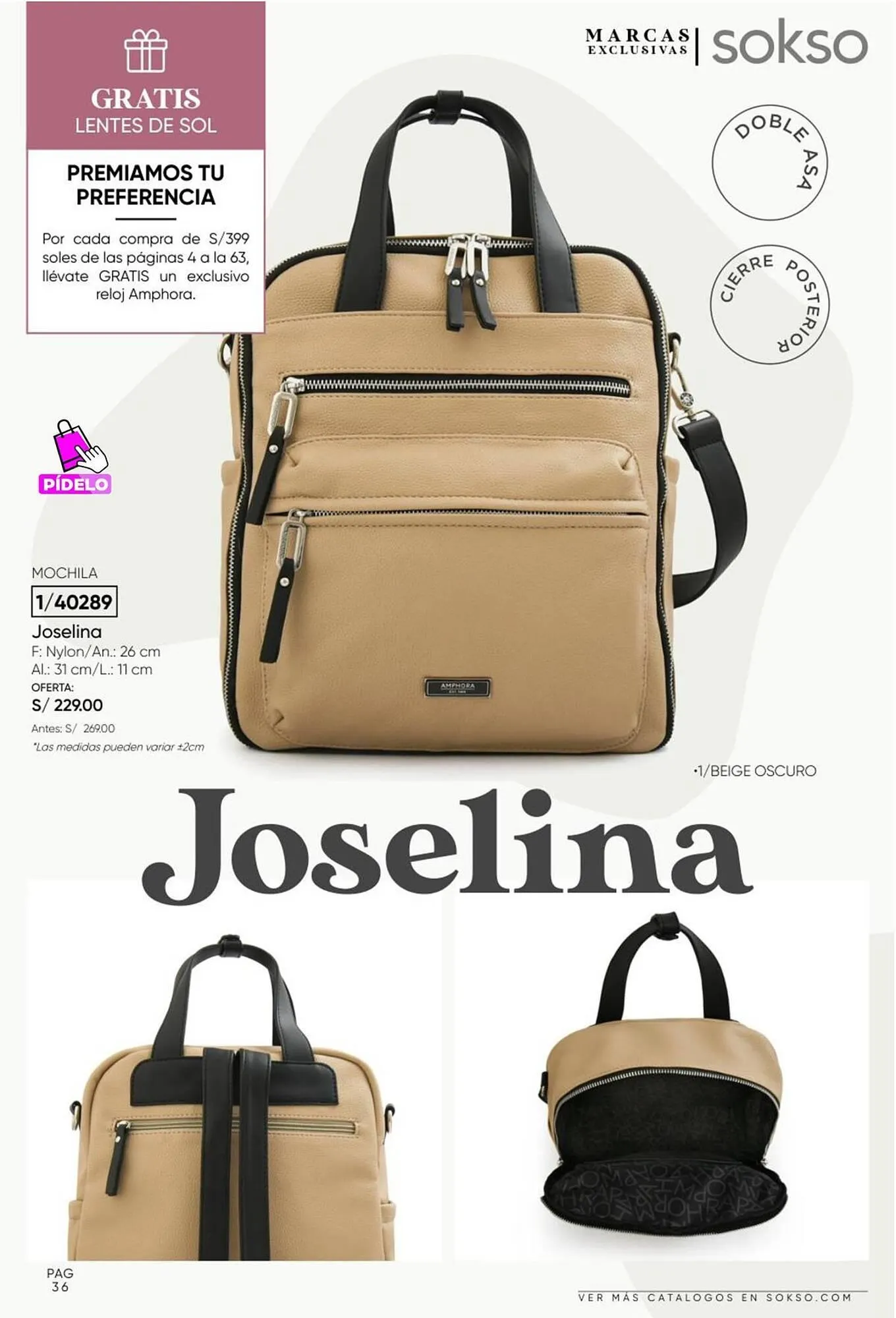 Catalogo de Catálogo Sokso 24 de abril al 18 de mayo 2025 - Pag 36