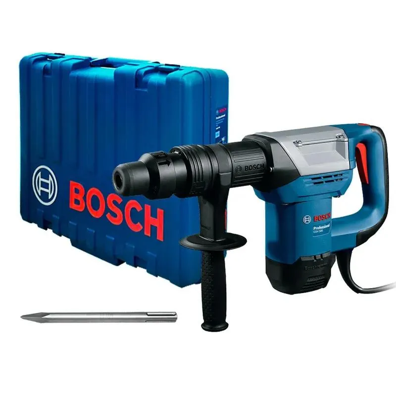 Martillo demoledor Bosch GSH 500-1100W + Maletín plástico