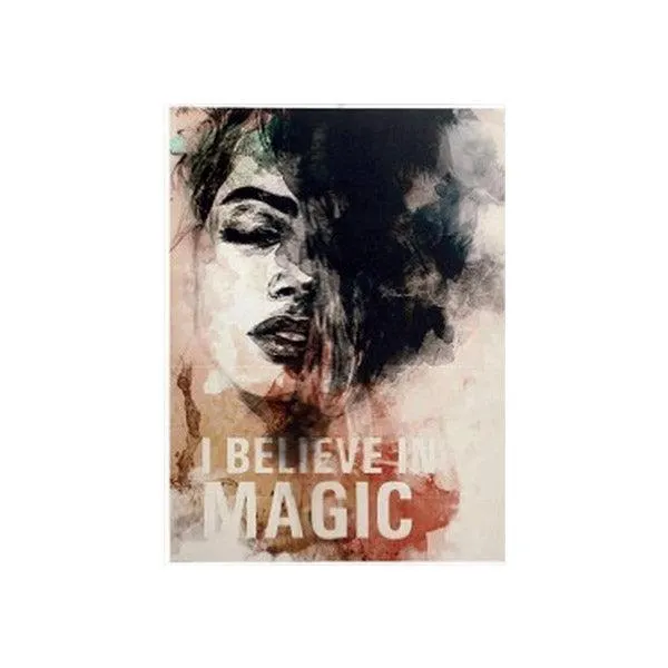 Impresión sobre lienzo Believe in magic I - A120xL90cm.