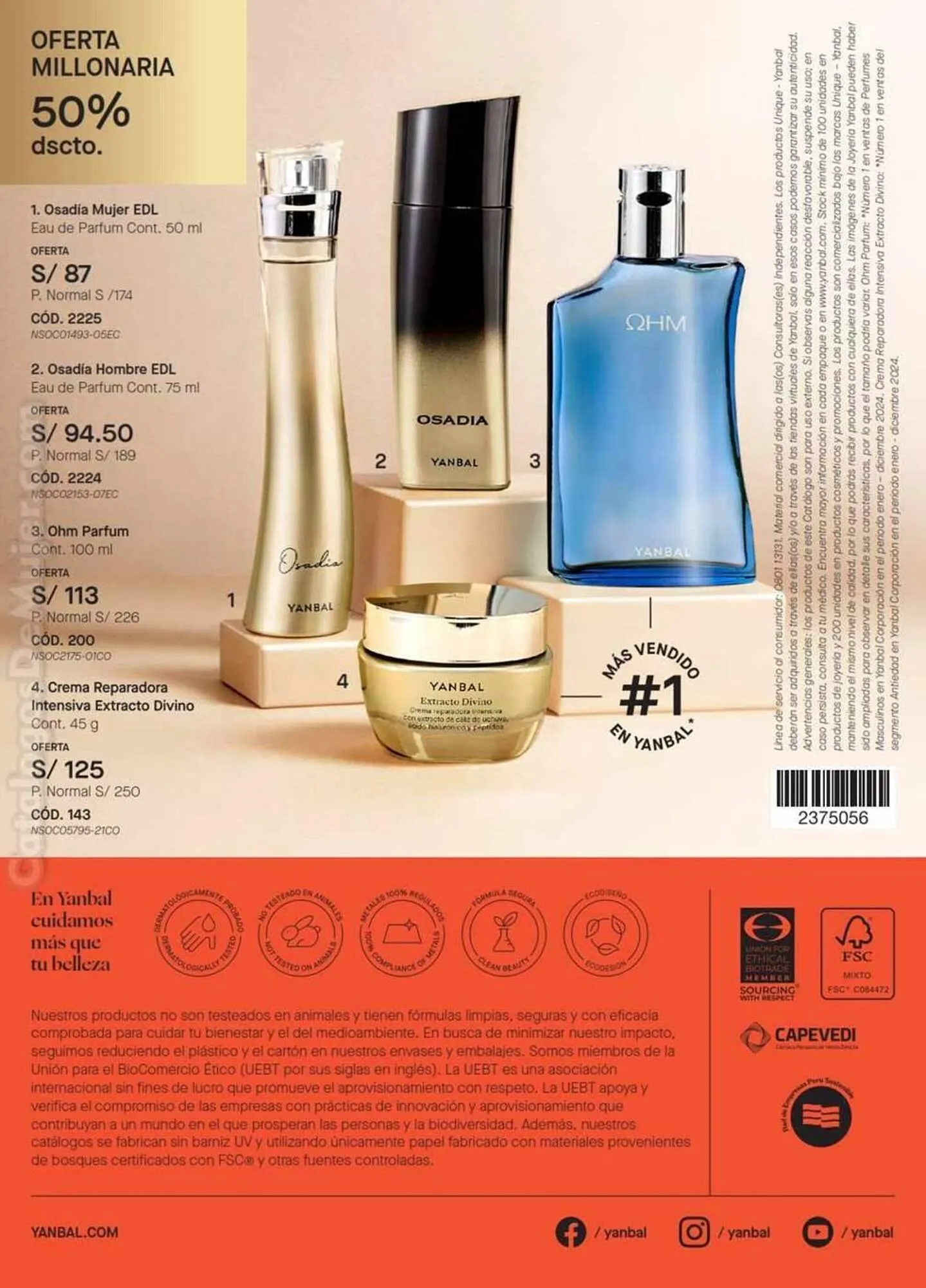 Catalogo de Catálogo Yanbal 8 de noviembre al 5 de diciembre 2025 - Pag 150