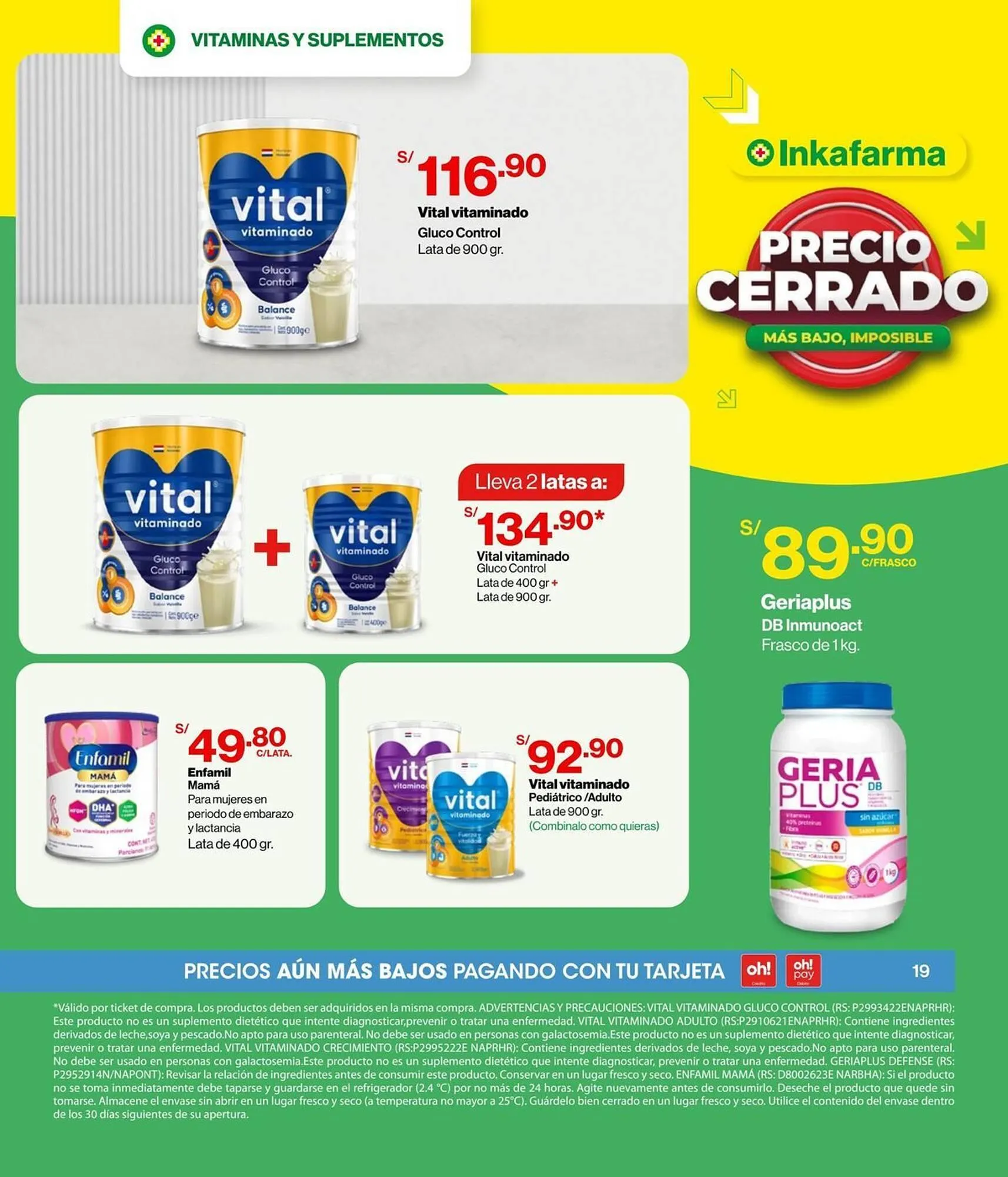 Catalogo de Catálogo InkaFarma 7 de abril al 30 de abril 2025 - Pag 19