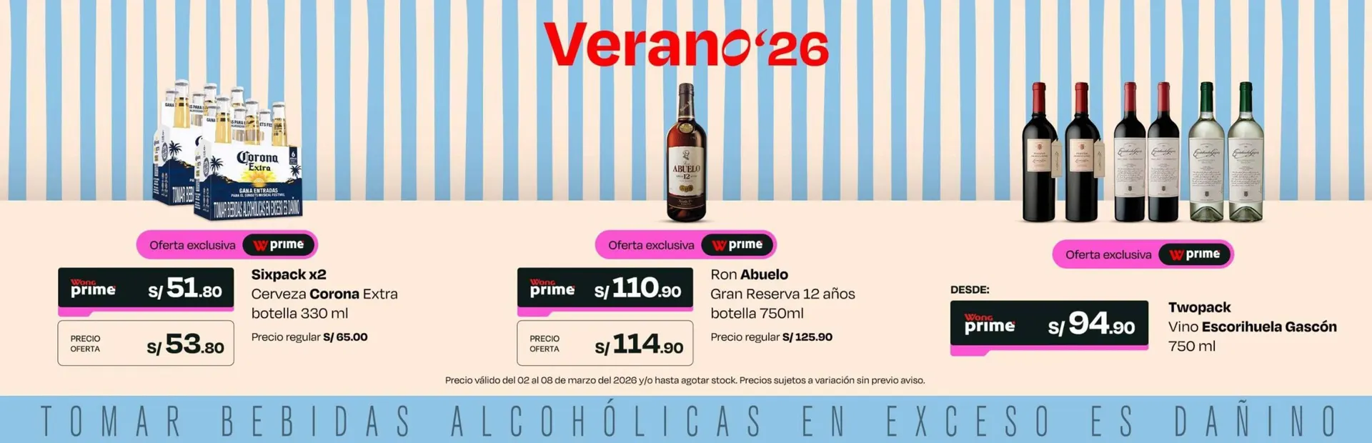 Catalogo de Catálogo Wong 2 de marzo al 8 de marzo 2026 - Pag 1