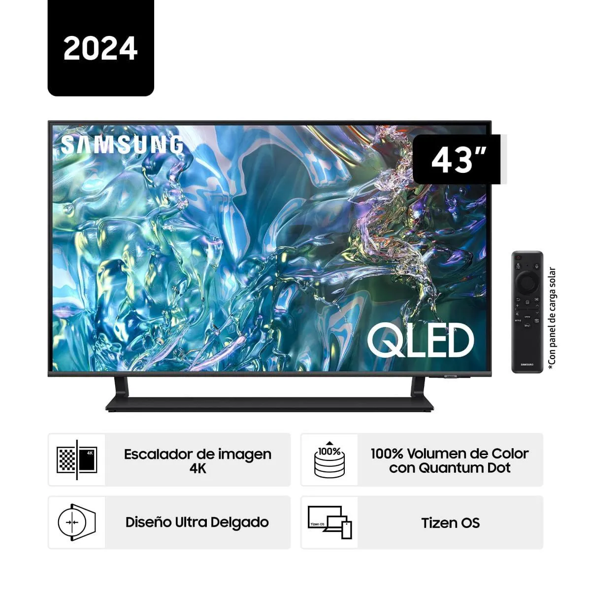 SAMSUNG SMART TV 43" QLED 4K QN43Q65DAGX