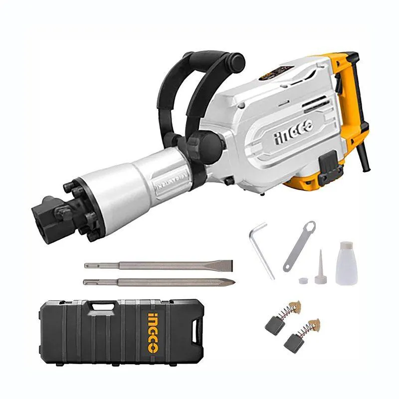 MARTILLO DEMOLEDOR 1700W HEXAGONAL 16KG 50J INGCO - PDB17008