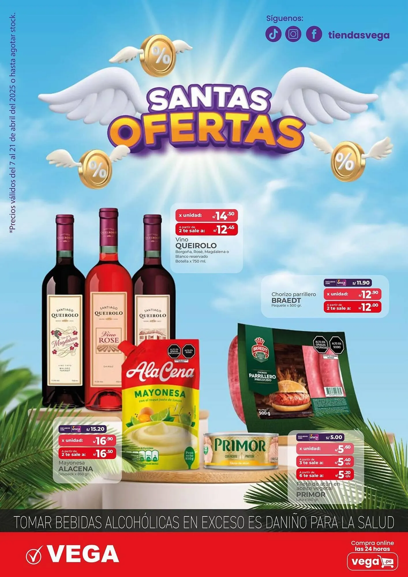 Catalogo de Catálogo Vega 10 de abril al 21 de abril 2025 - Pag 1