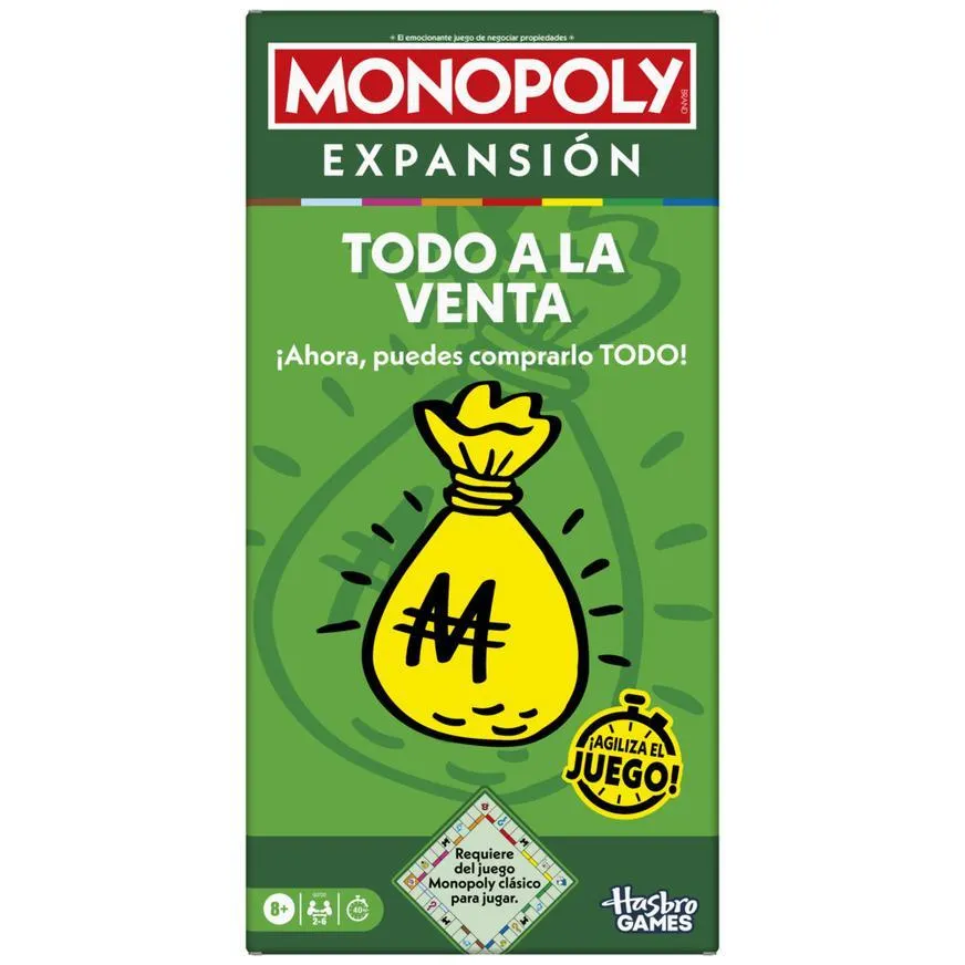 Juego De Mesa Monopoly Expansión Todo A La Venta