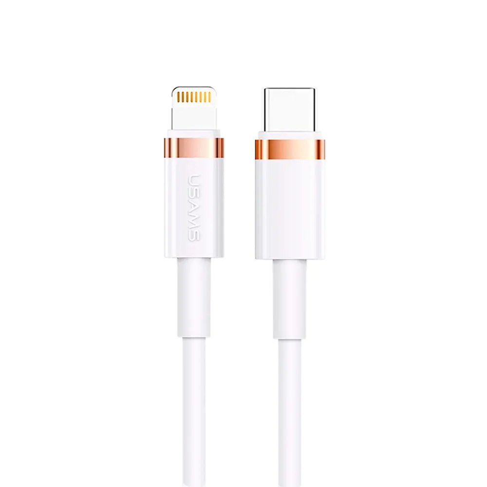 Cable TypeC a Iphone 20W PD 2m Blanco