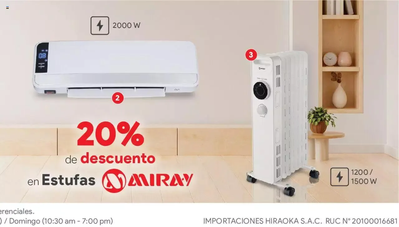 Catalogo de Catálogo Hiraoka - Estufa 19 de julio al 31 de julio 2023 - Pag 2