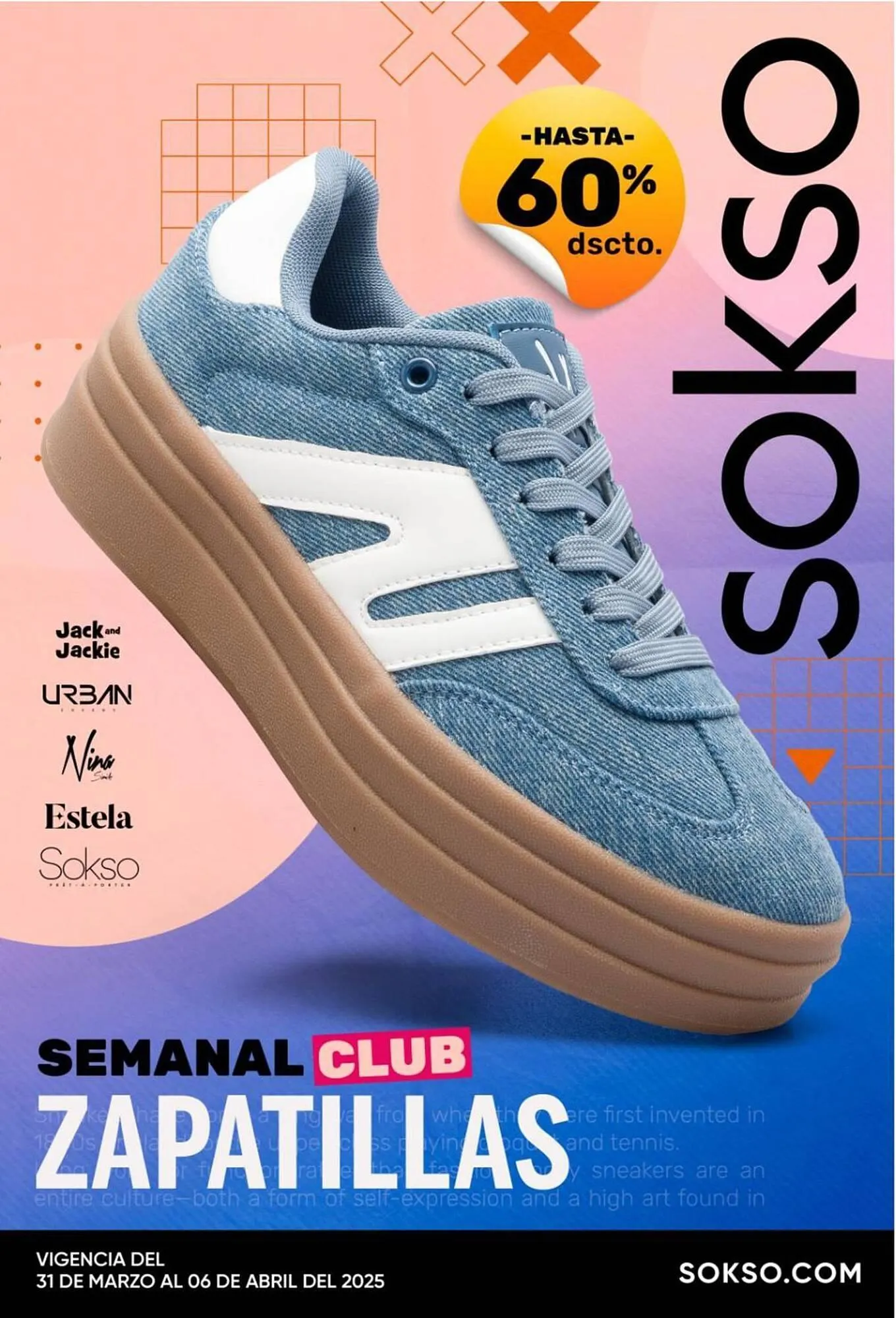 Catalogo de Catálogo Sokso 27 de marzo al 30 de abril 2025 - Pag 1