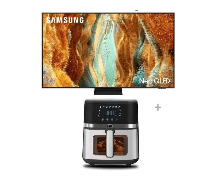 Televisor Samsung Smart TV 55" Neo QLED 4K UHD Vision AI QN55QN70FAGXPE + Olla Freidora Digital Miray OFM-114 5.5L (GRATIS)