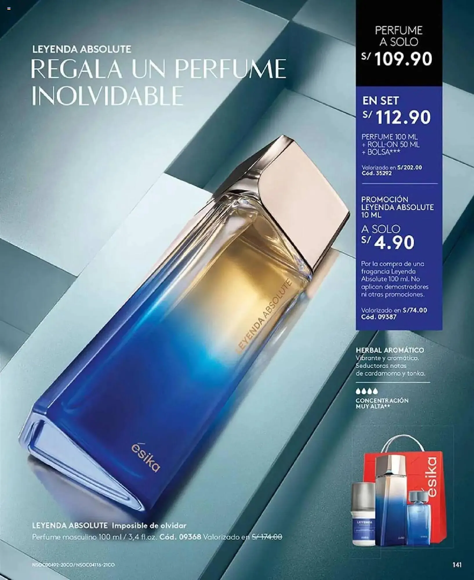 Catalogo de Catálogo Ésika 22 de abril al 31 de mayo 2025 - Pag 141