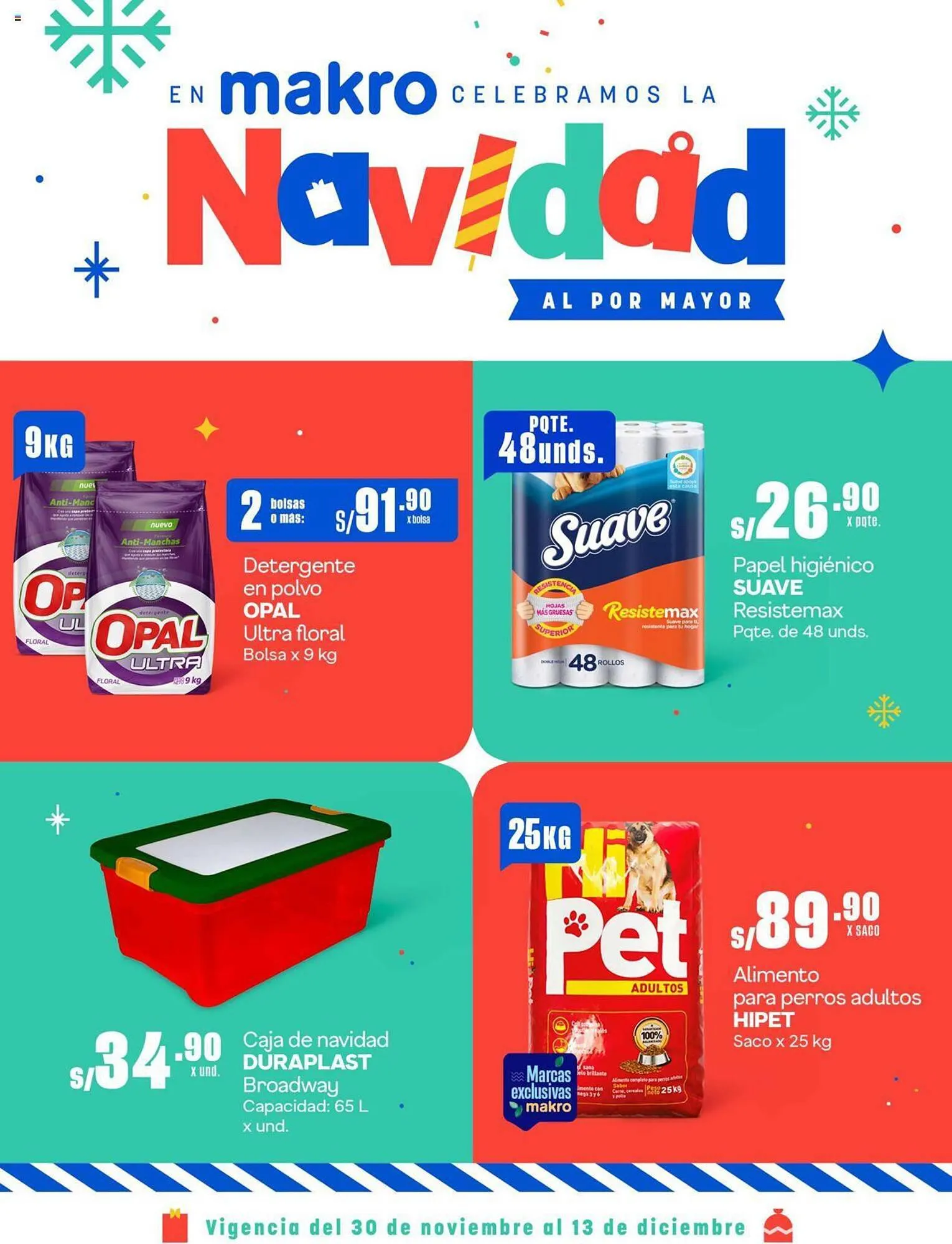 Catalogo de Catálogo Makro 30 de noviembre al 13 de diciembre 2023 - Pag 1
