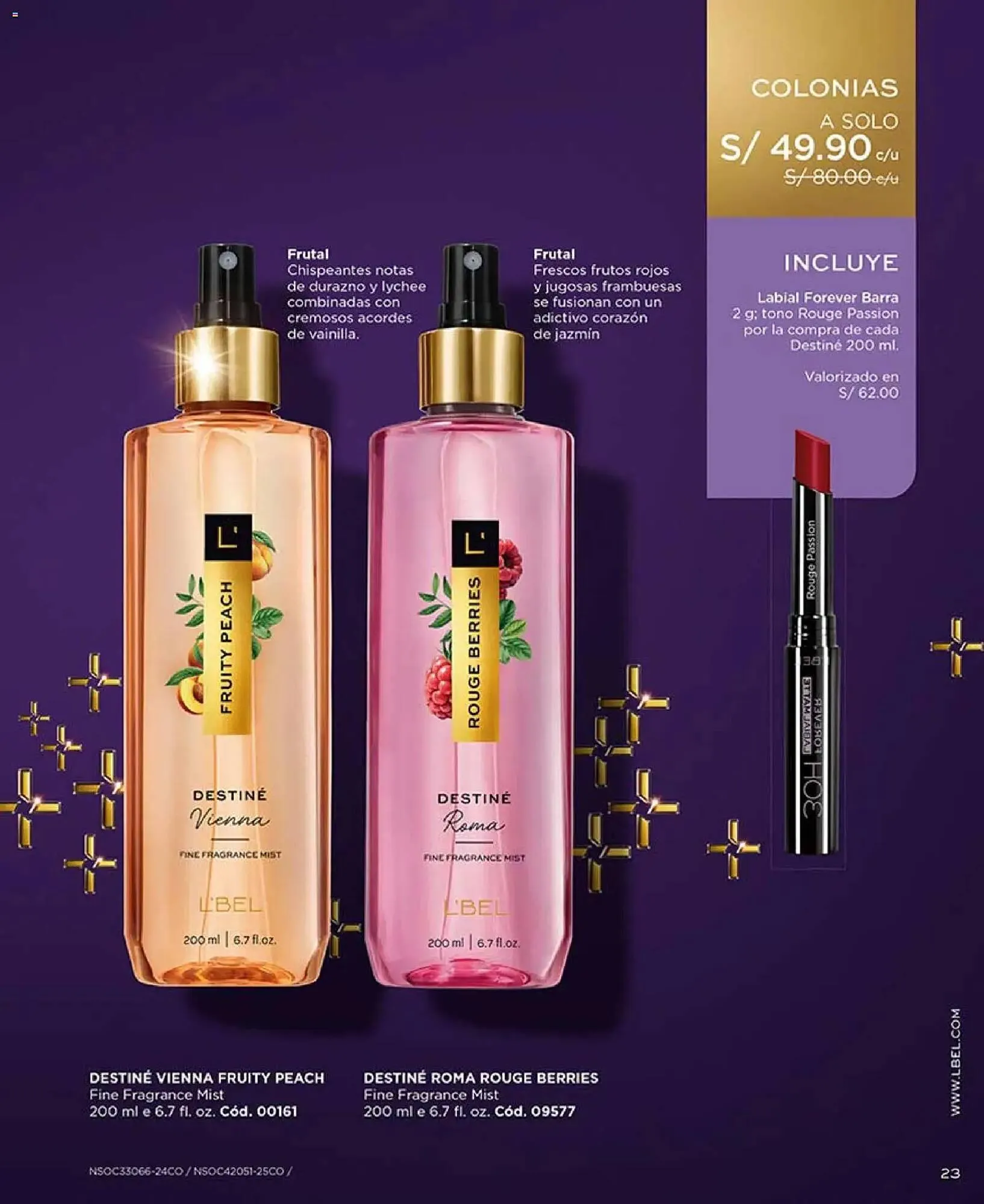 Catalogo de Catálogo L'Bel 3 de marzo al 8 de mayo 2026 - Pag 23