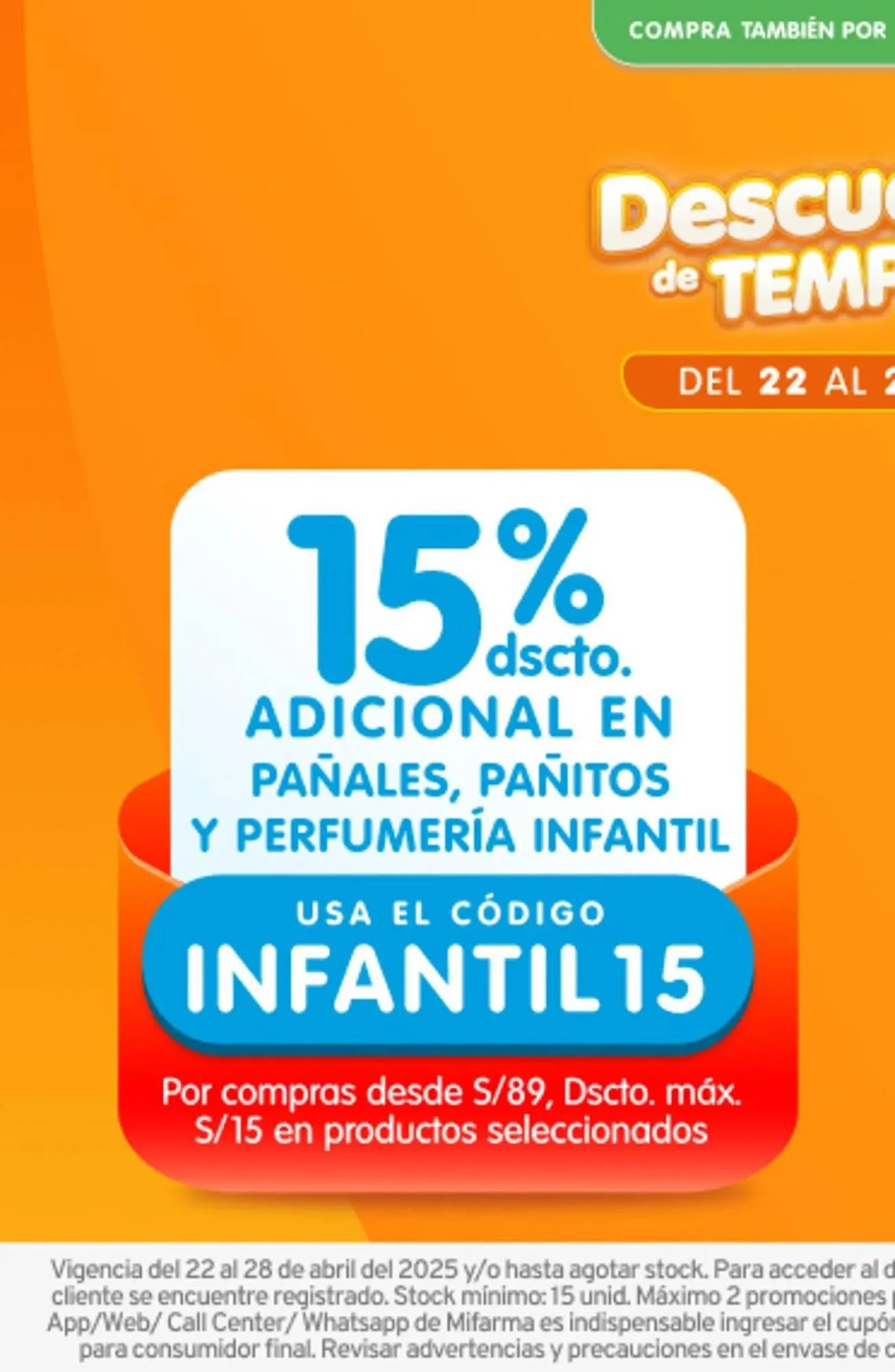 Catalogo de Catálogo Mifarma 23 de abril al 28 de abril 2025 - Pag 11