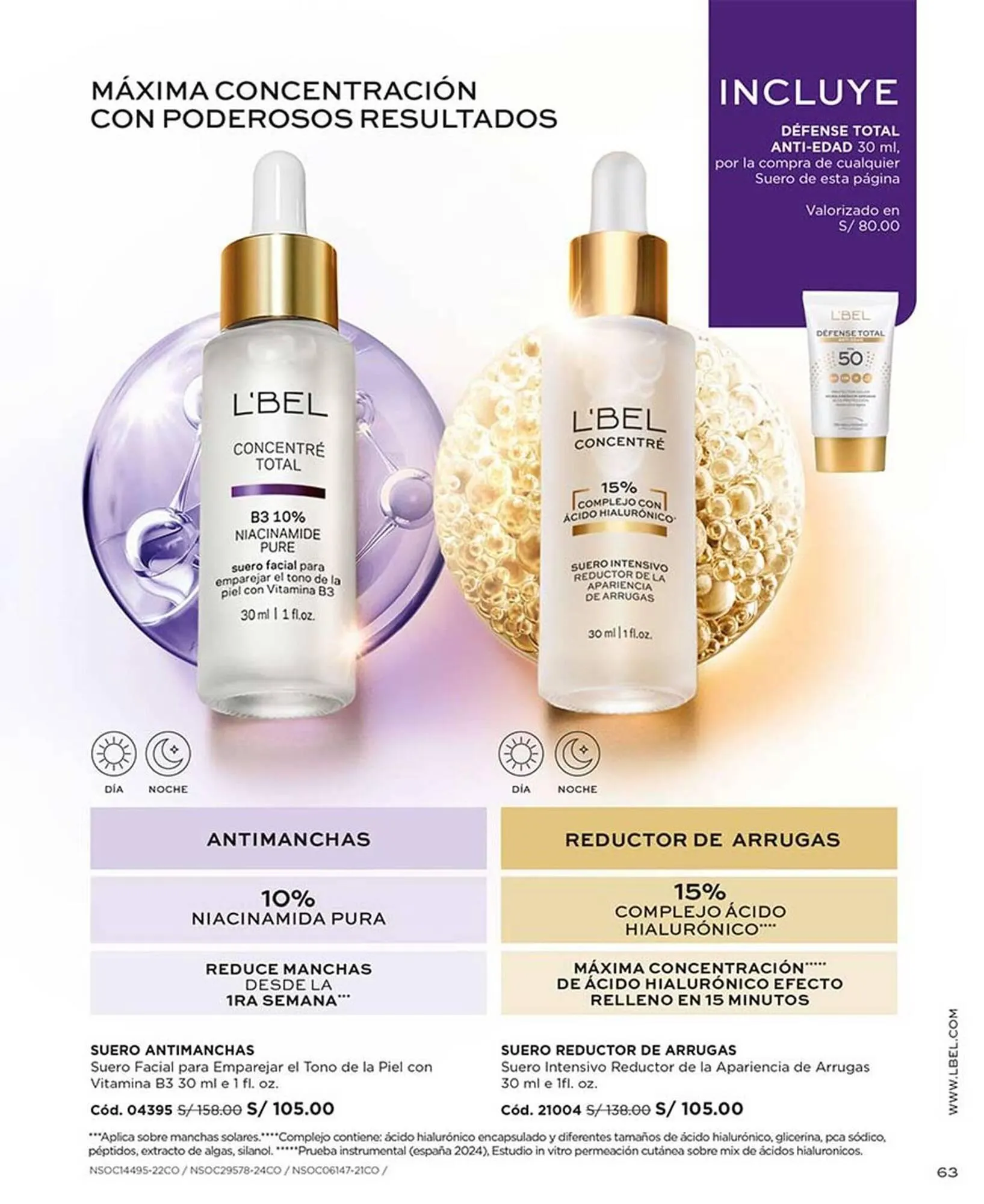 Catalogo de Catálogo L'Bel 1 de enero al 22 de enero 2025 - Pag 63