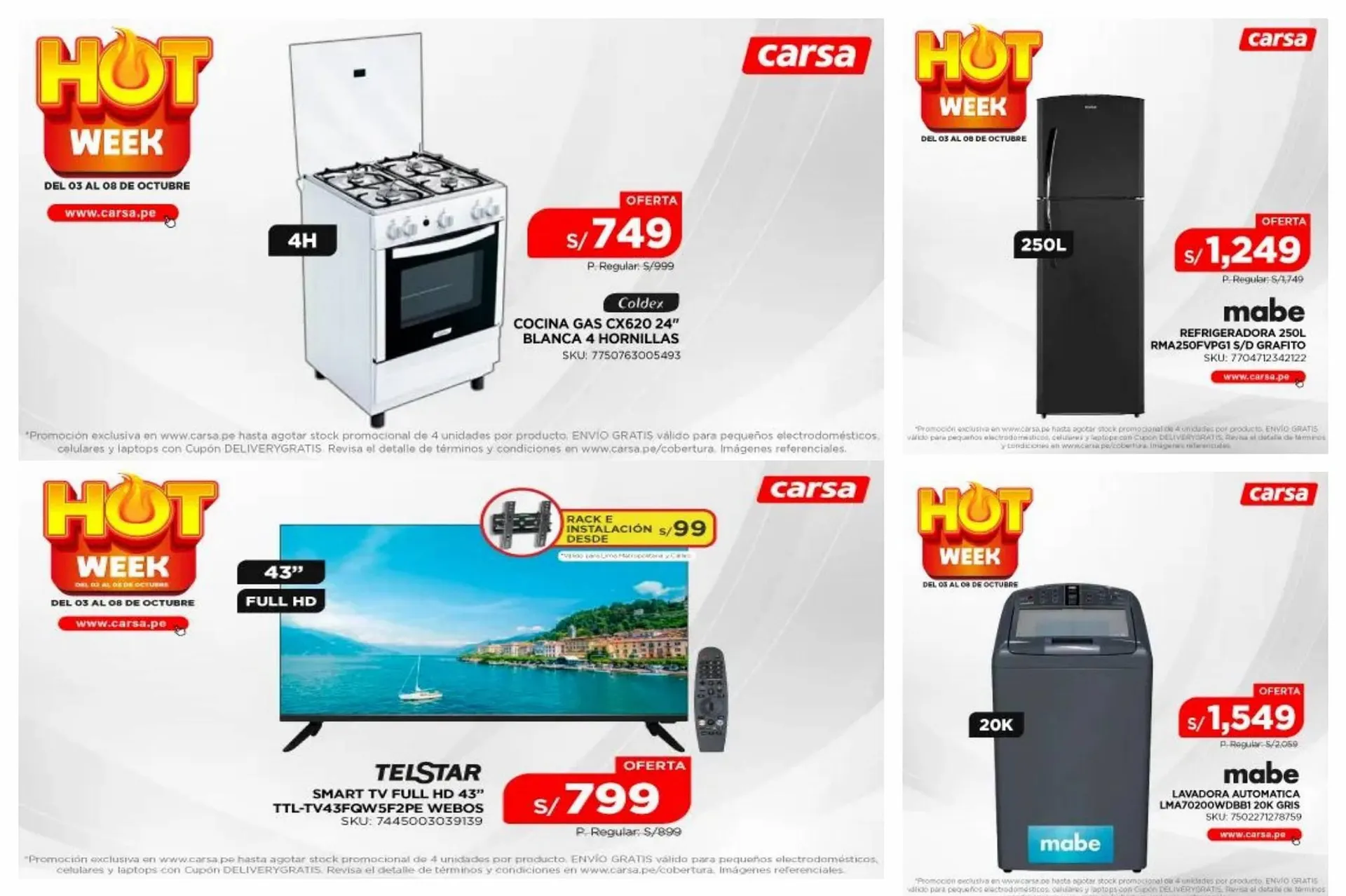 Catalogo de Catálogo Carsa 3 de octubre al 8 de octubre 2023 - Pag 3